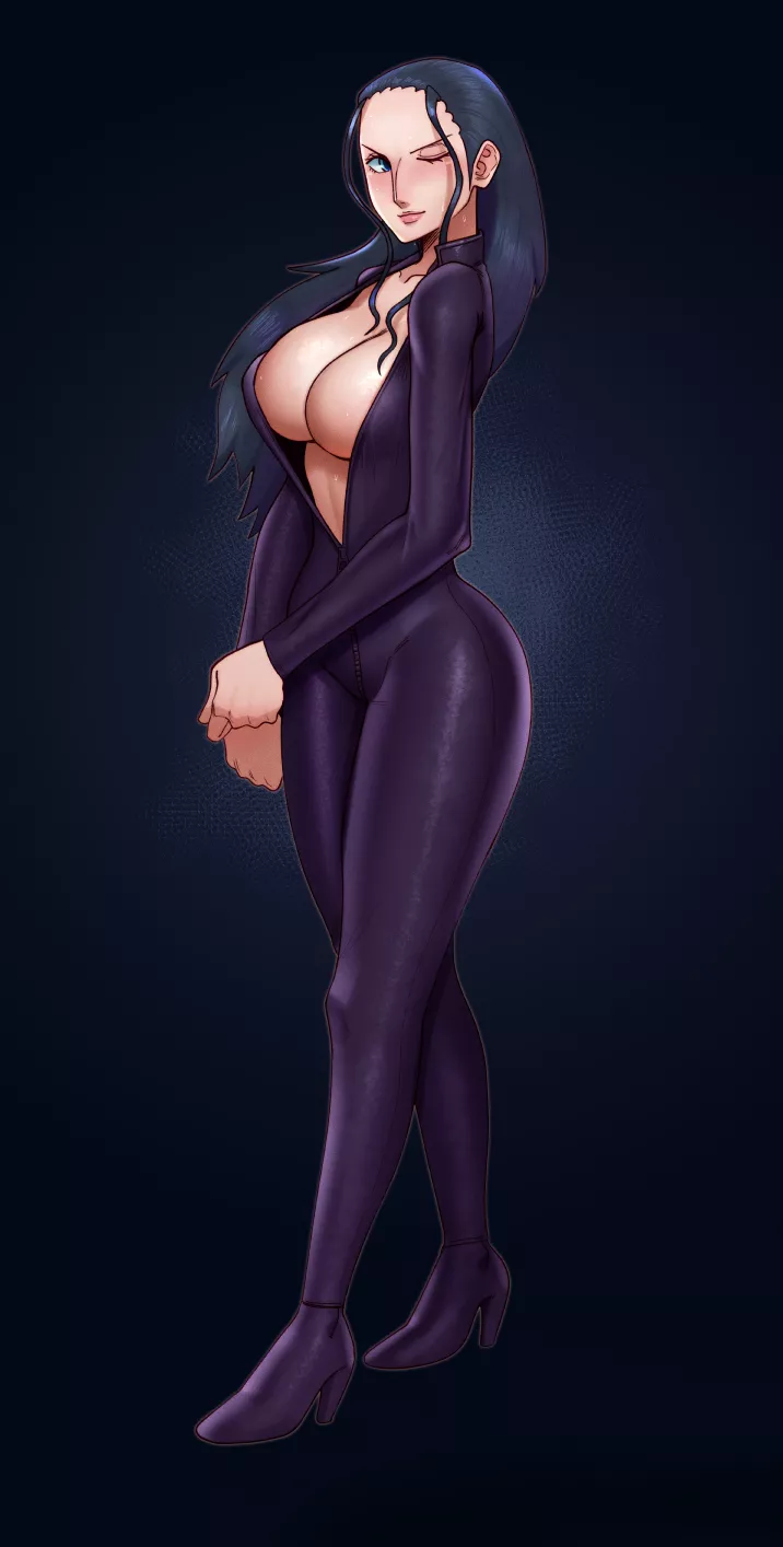 Robin In A Catsuit (Joylewds ) [One Piece]