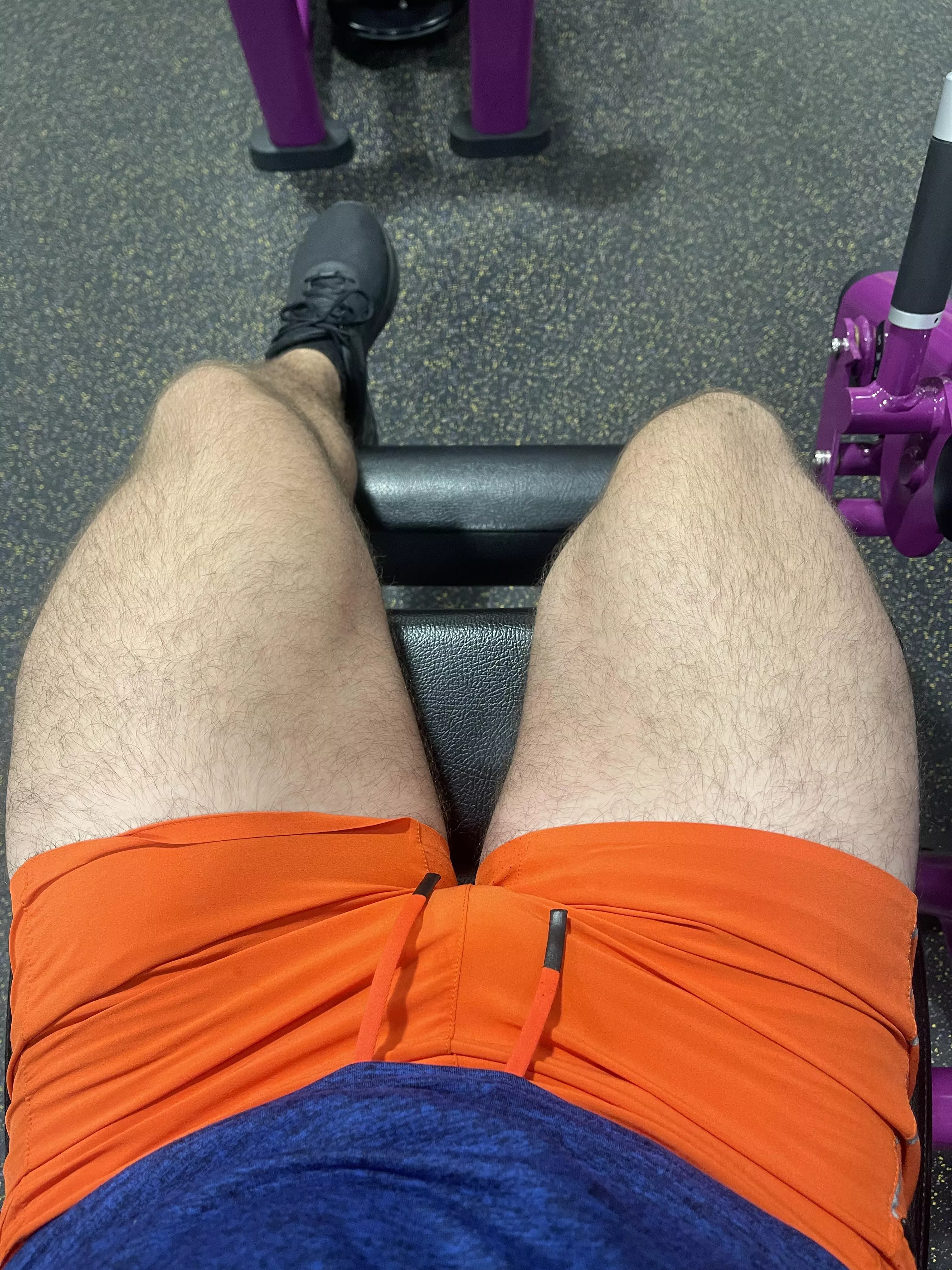 Stuffed gym bulge