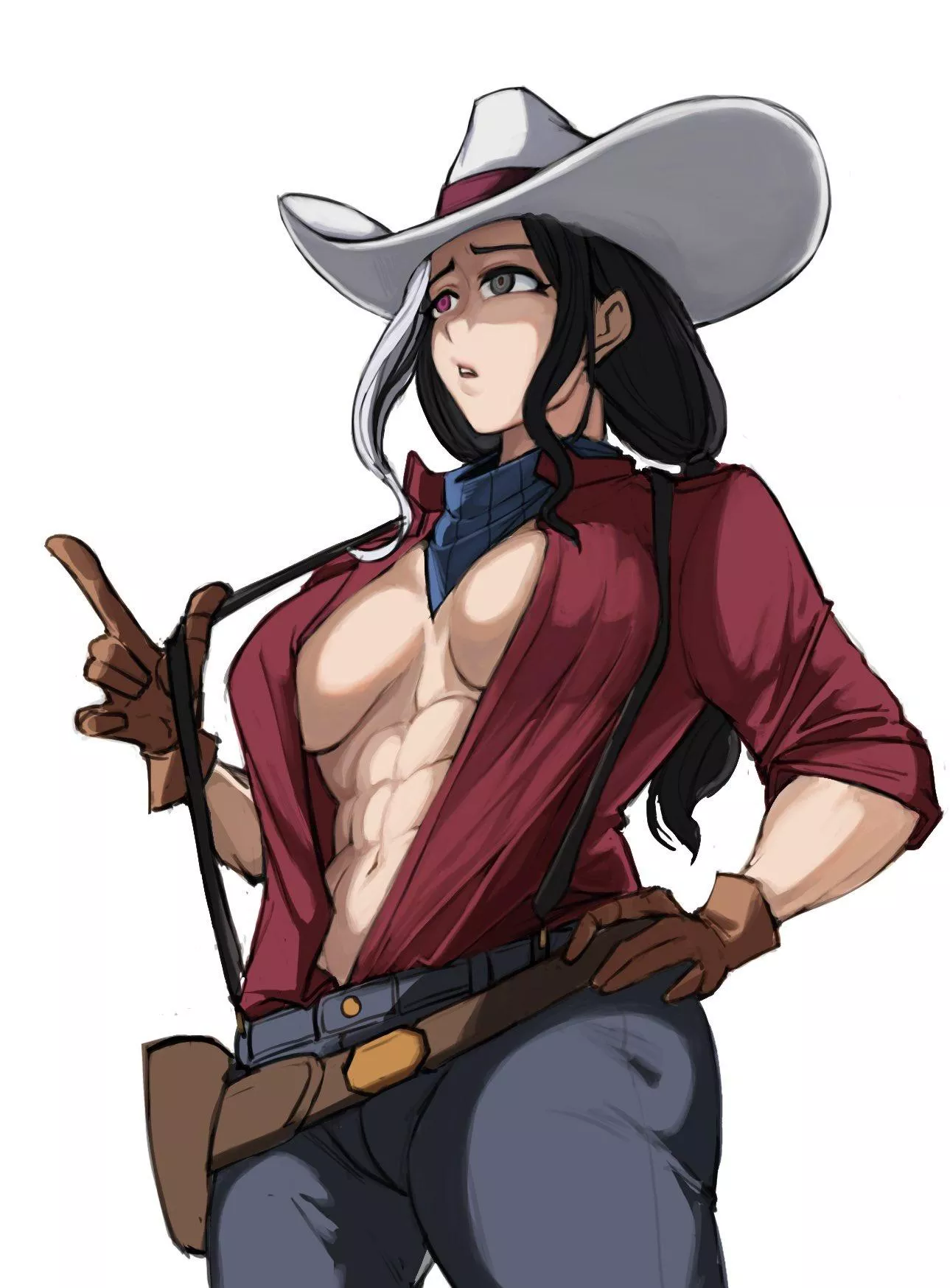 The wild west gets hot (@MAKdraw25)