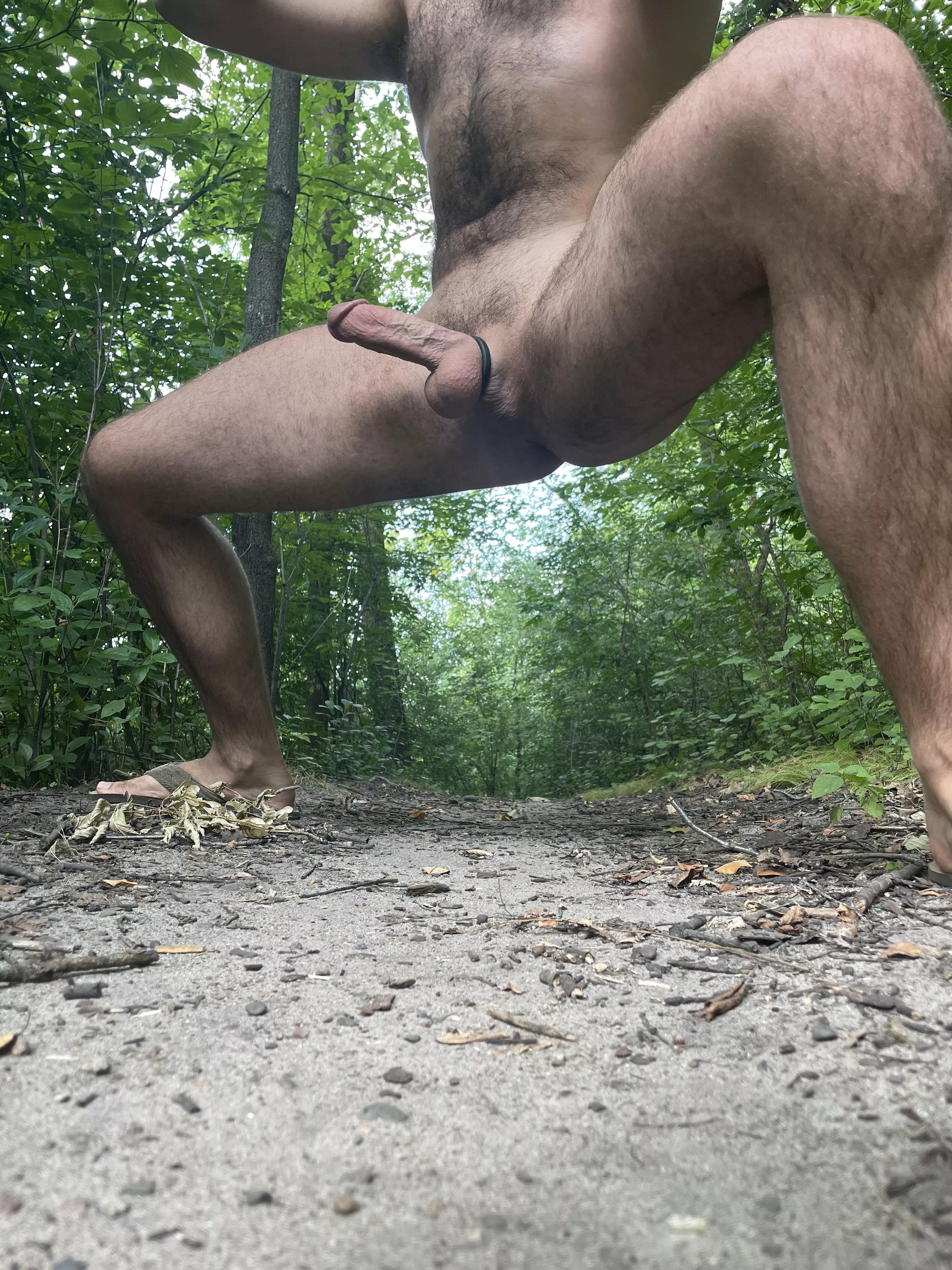 Thick hiking dick