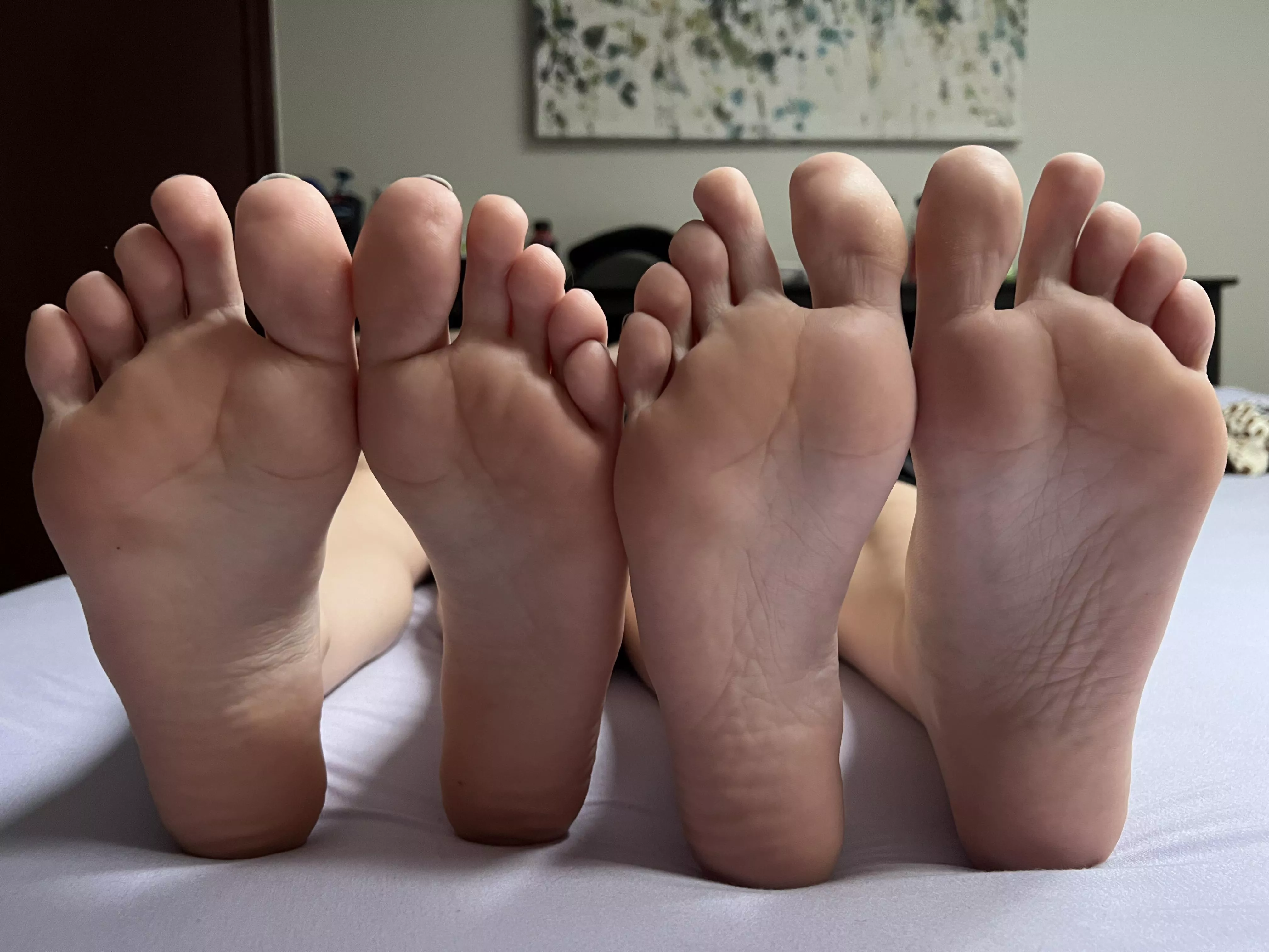 Tickle our soles! 😊