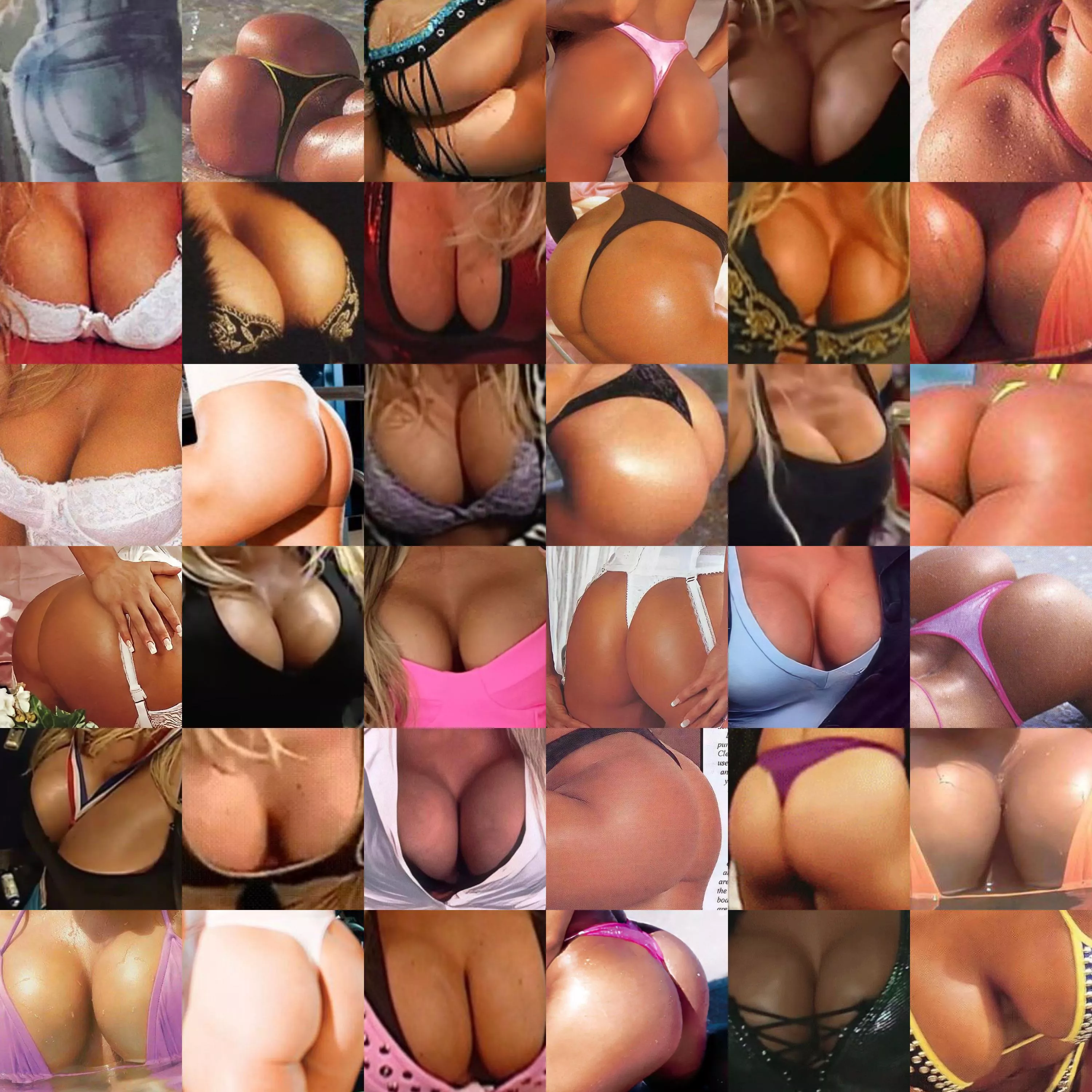 Trish Stratus MEGA collage