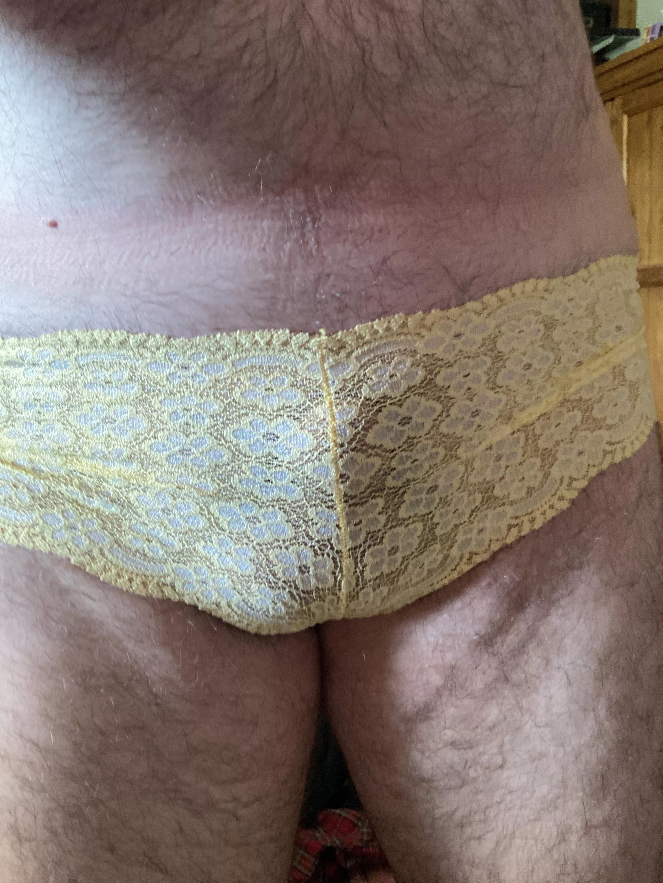 Wear wife’s panties occasionally. What do you think?