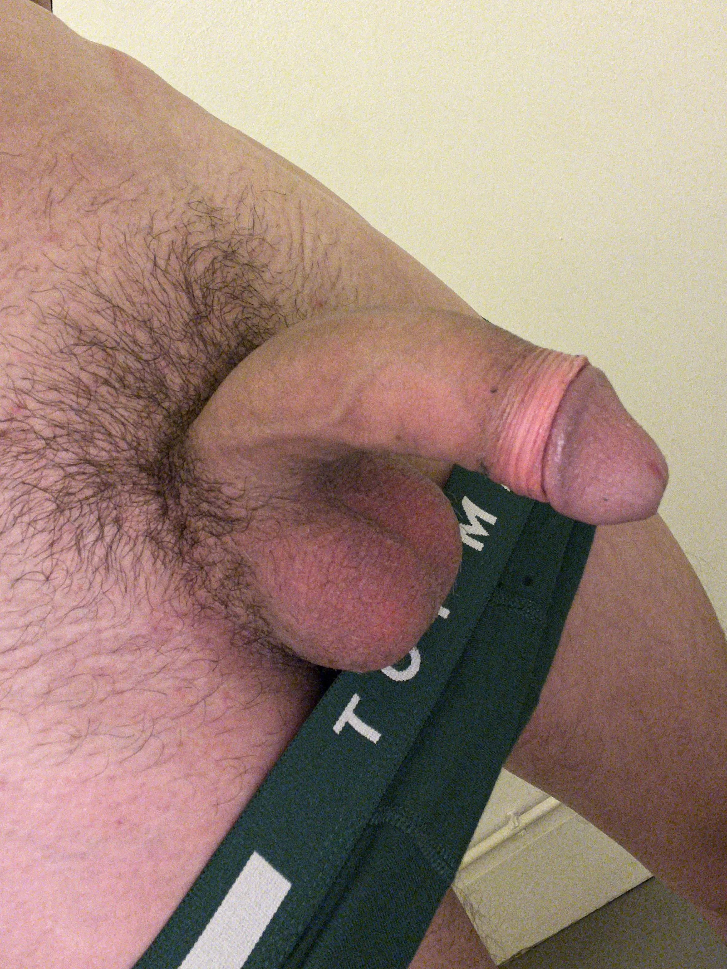 Who likes long and uncut? Want to help me out getting it hard?