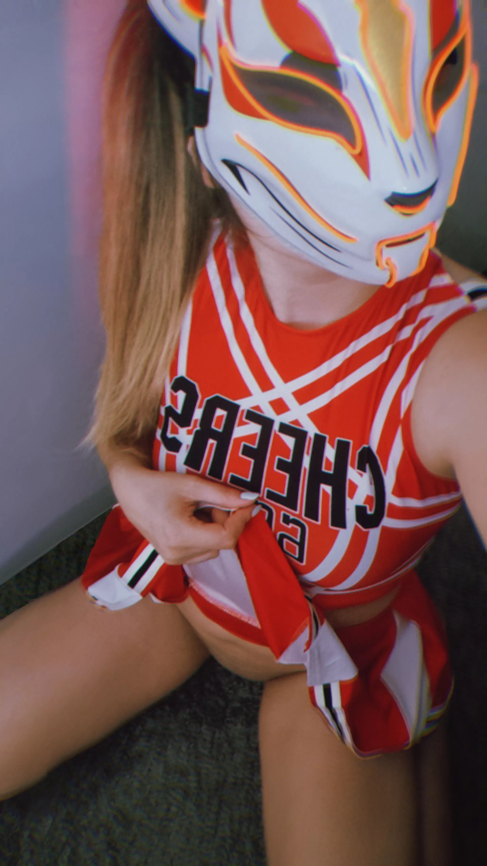 How about a cheerleader upskirt?