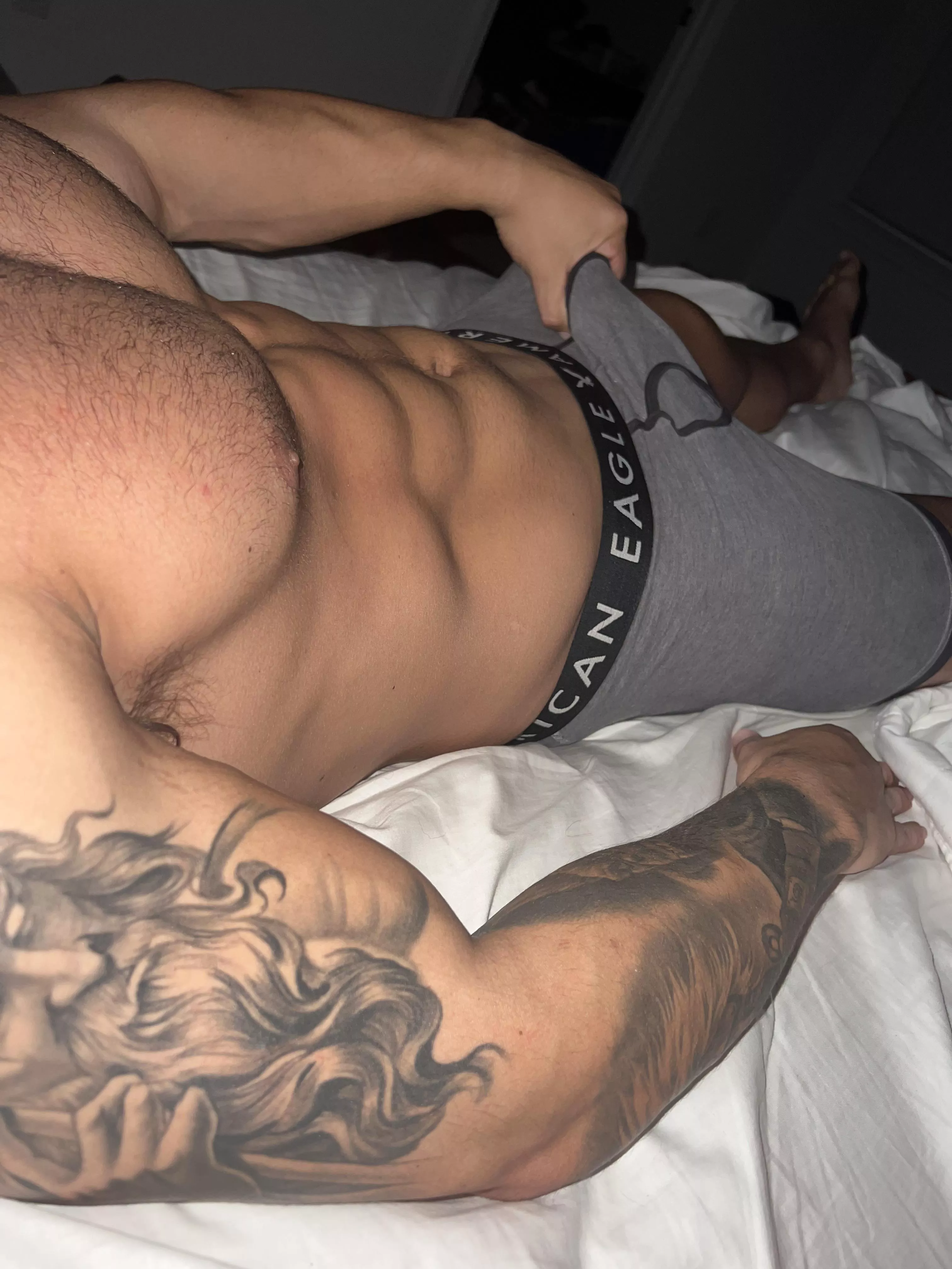 [M] Warming up for you 😈