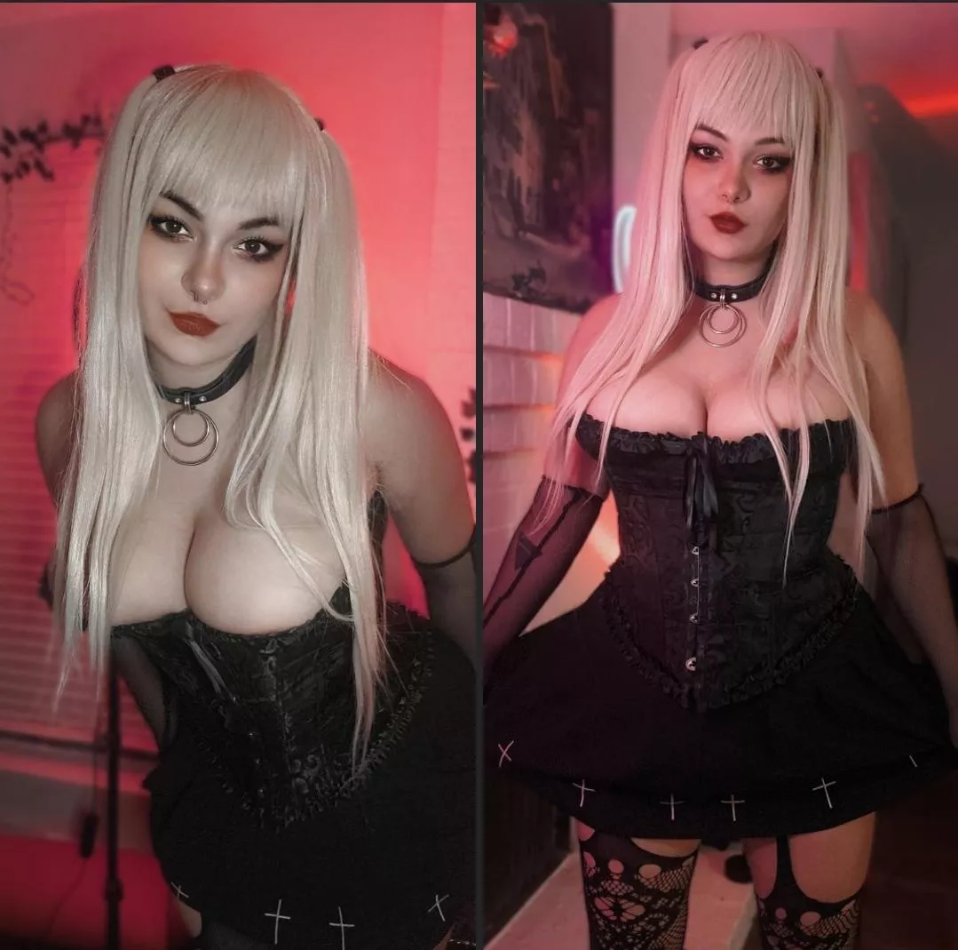 Misa Amane from Deathnote cosplay by me ðŸ–¤ðŸ¥€