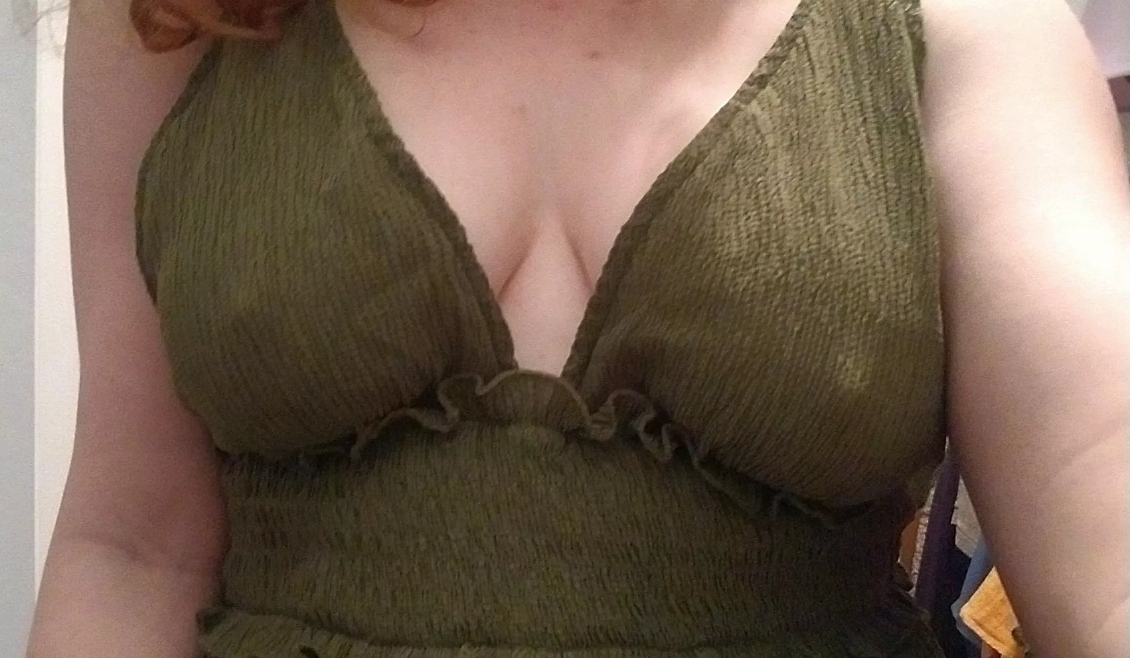 My favorite dress to go braless in