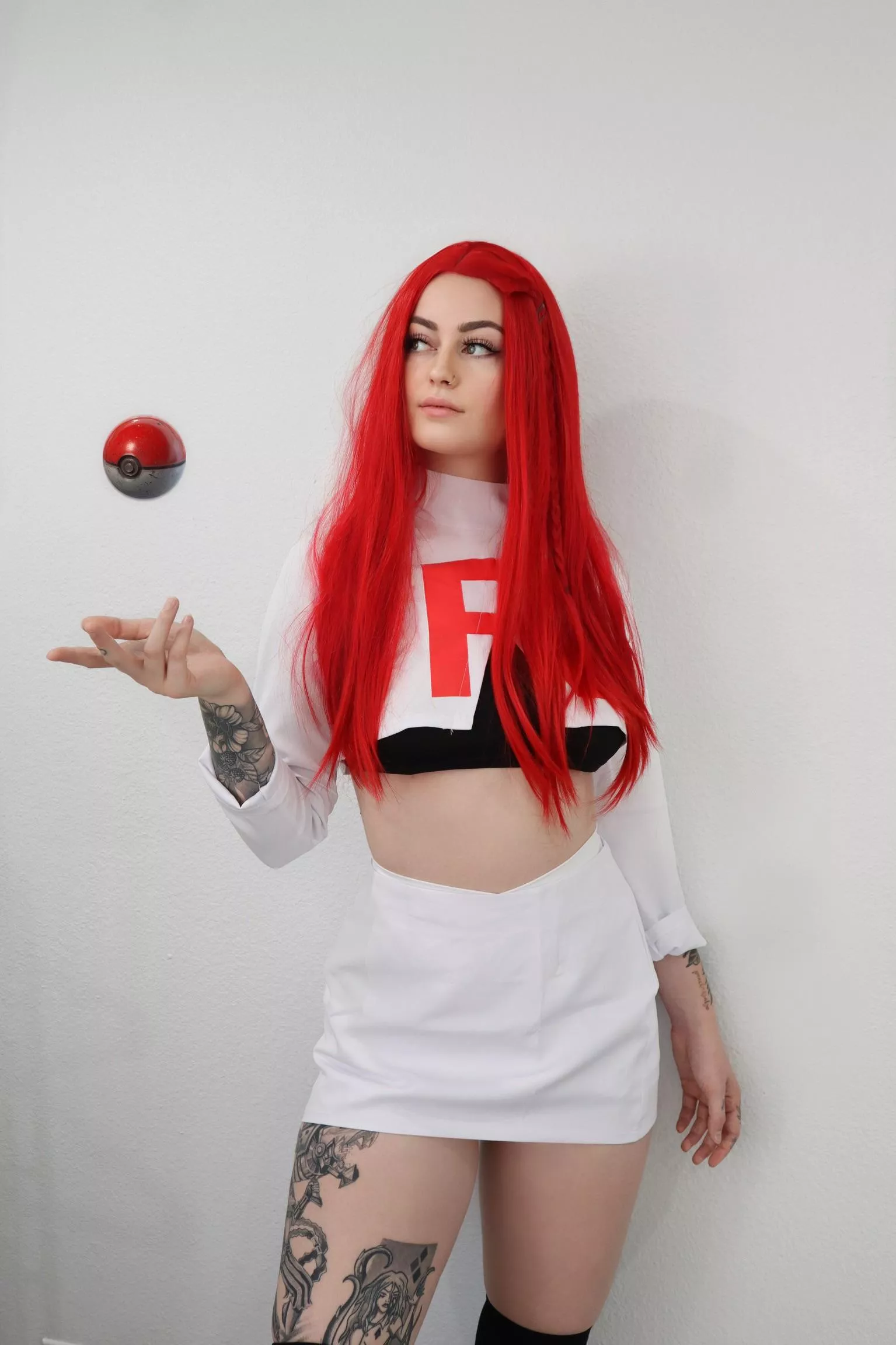 my jessie cosplay from team rocket <3 itsbellaxrose