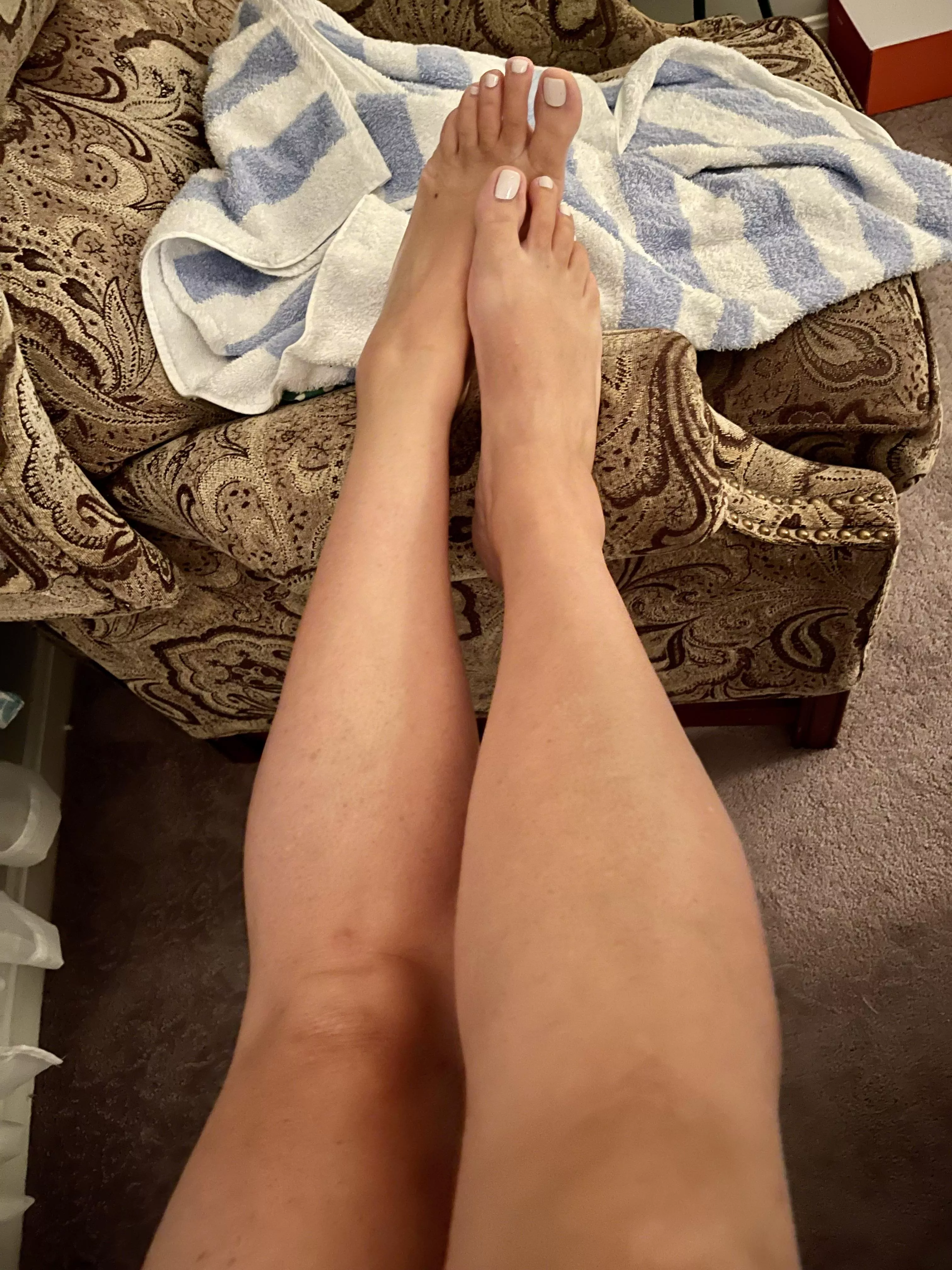 My toes for you before bed time ;)