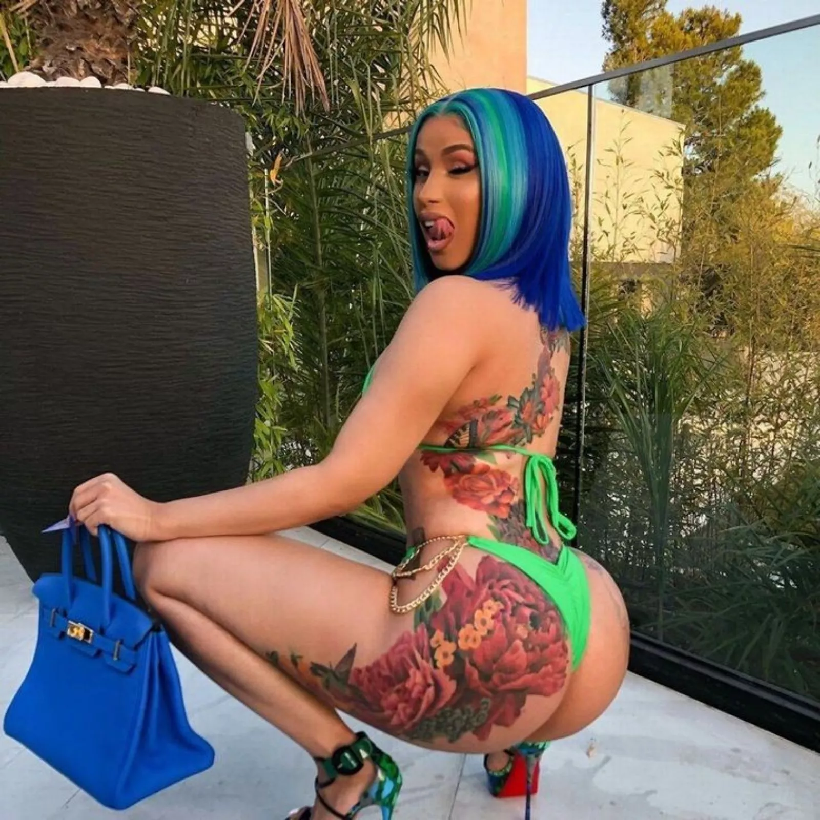 Only thing that would make cardi better is if she had a huge girlcock