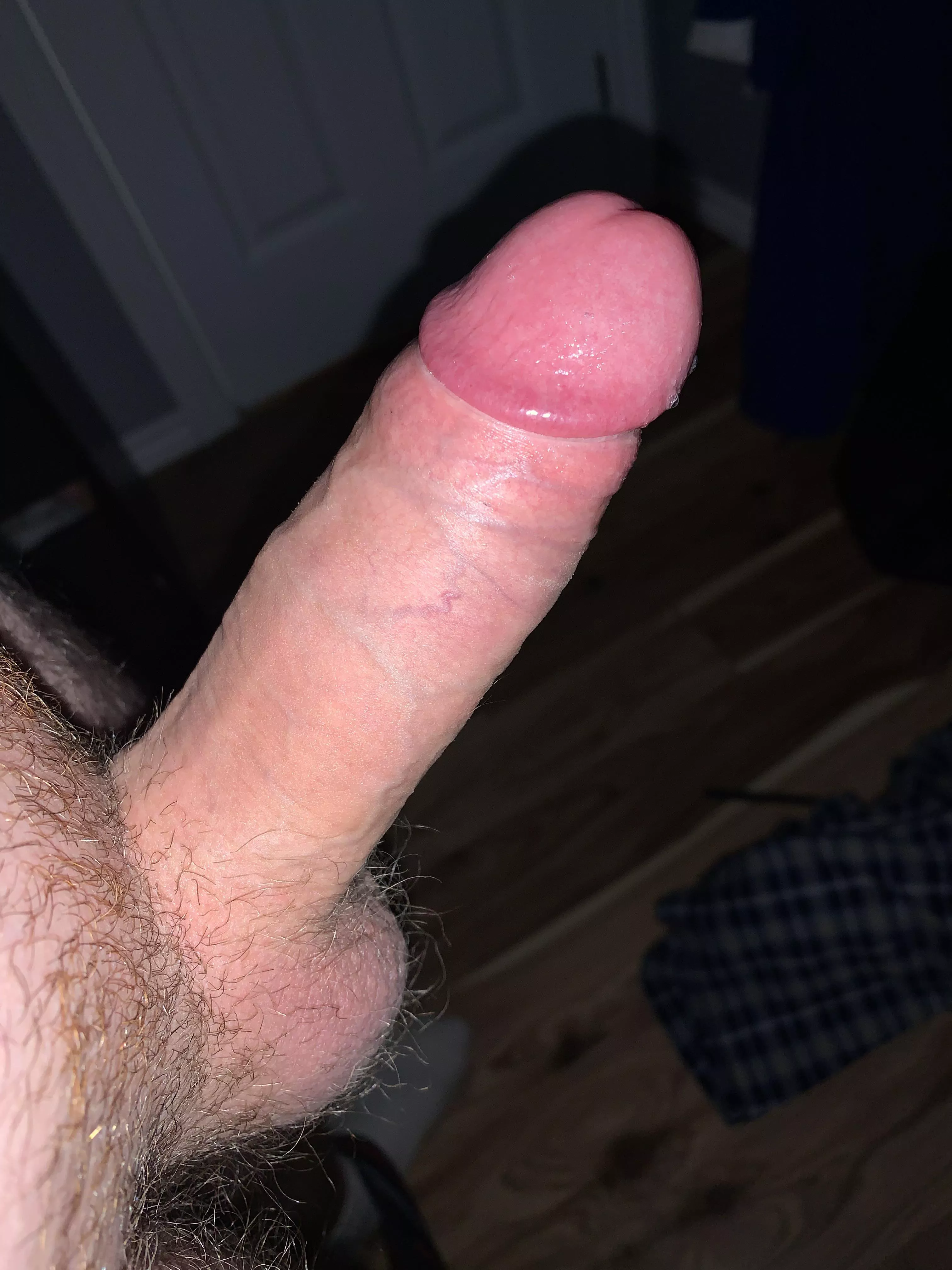 Rate this thick hard wet cock