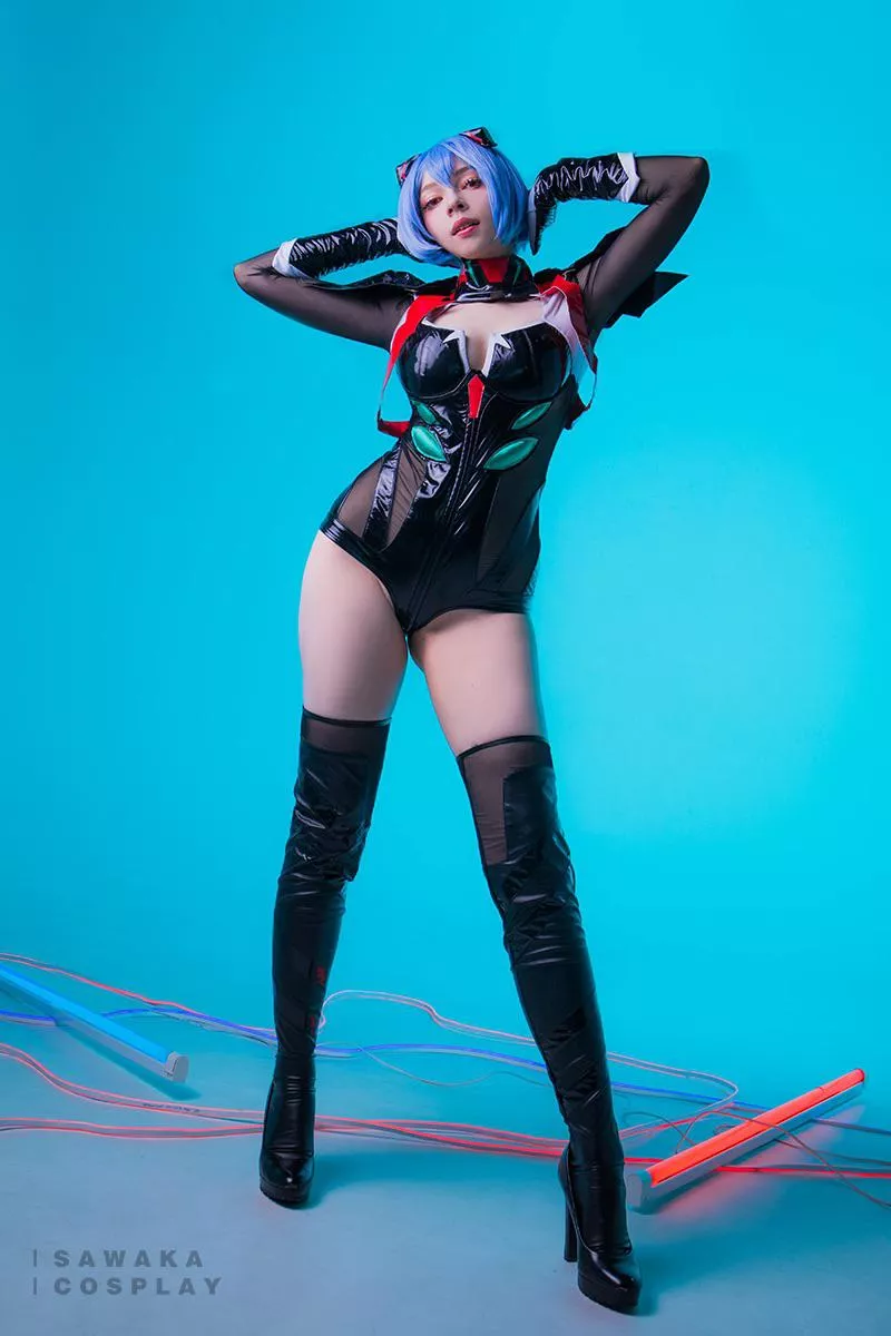 Rei Ayanami garage kit Evangelion cosplay by Sawaka