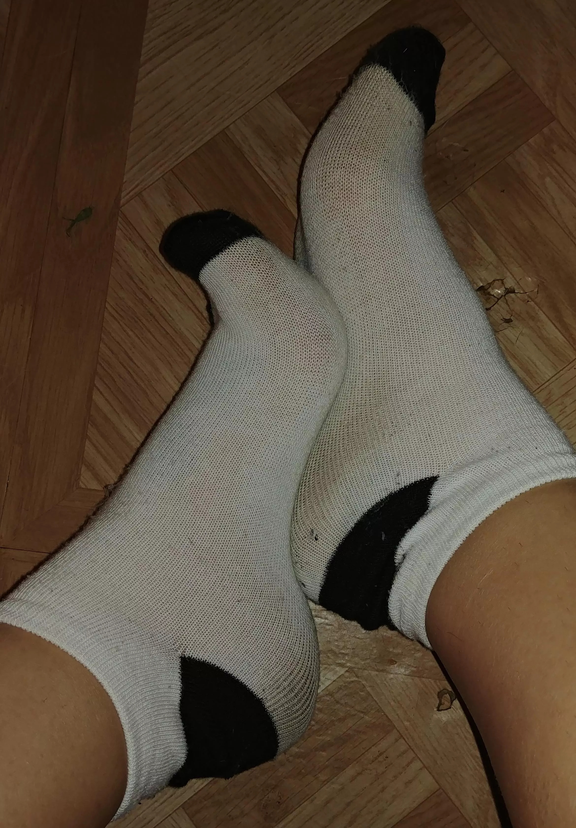 [selling] Smelly server socks will be worn during my busy shifts! Message me to book your wear :)