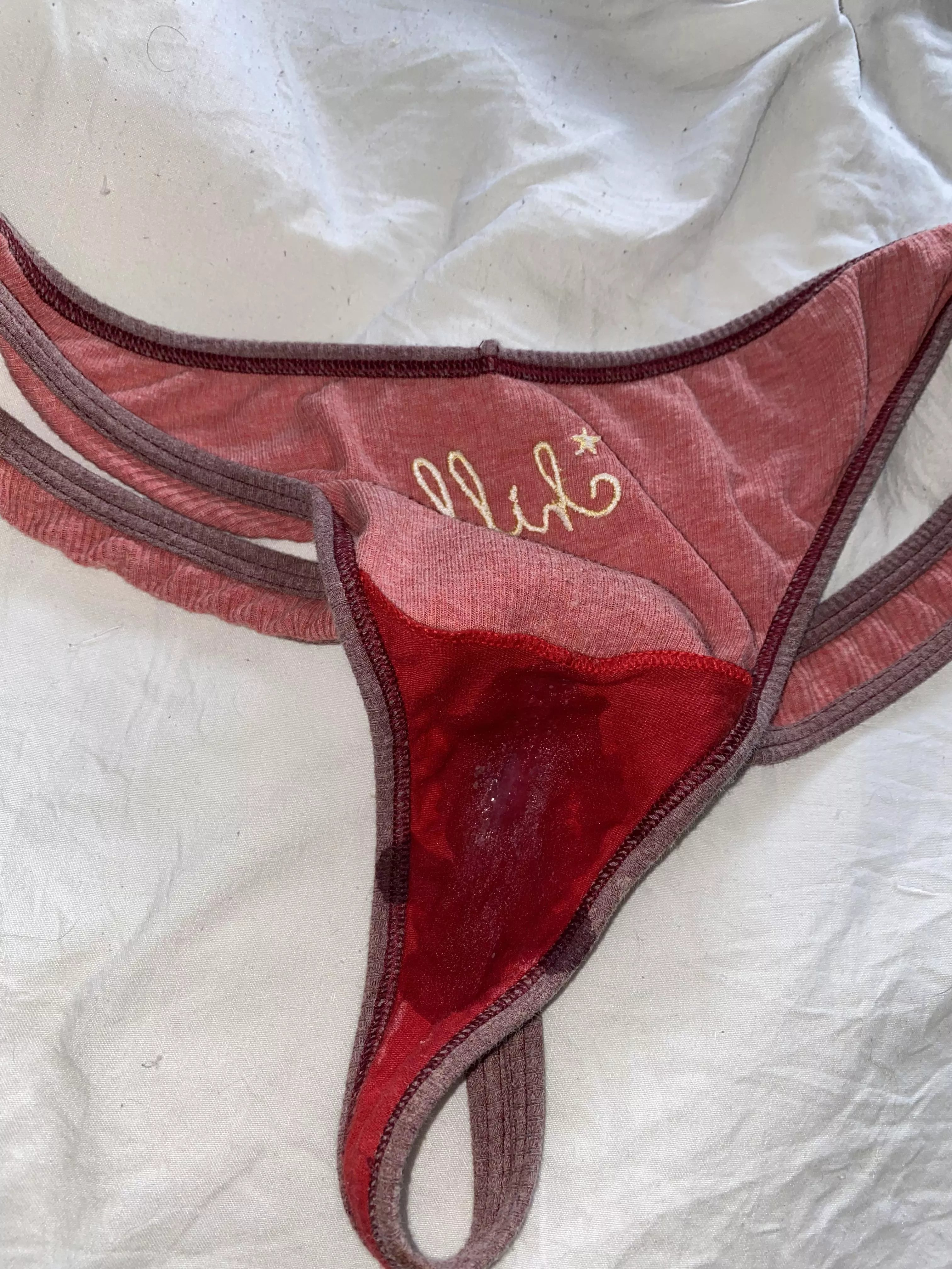 Squirted while masturbating in these after 24 hours of wear ðŸ¥µ