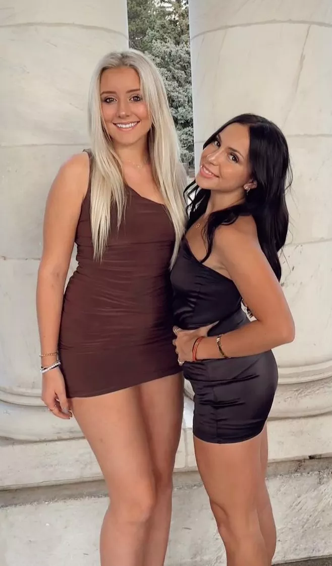 Tall blonde or short brunette [2]