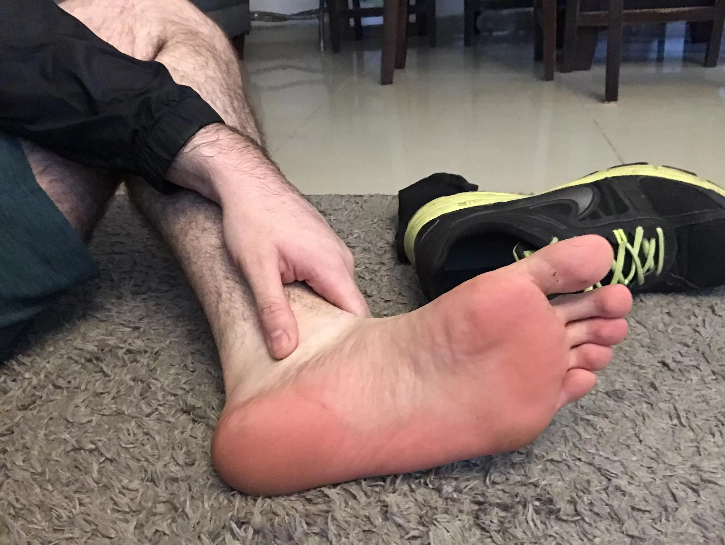 Who wants to lick my feet after a walk?