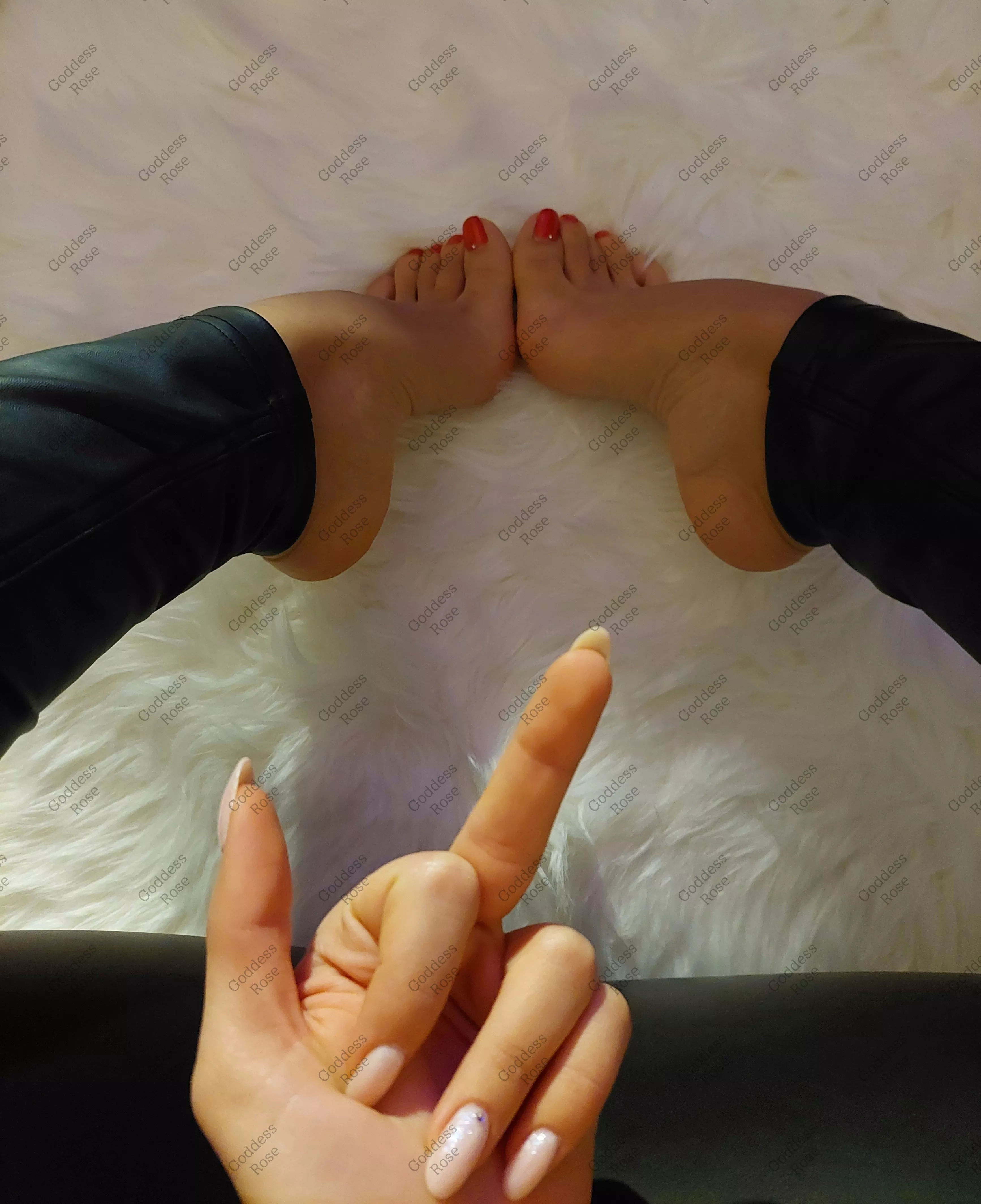 Worship Me while my foot is in your throat, slut. [domme]