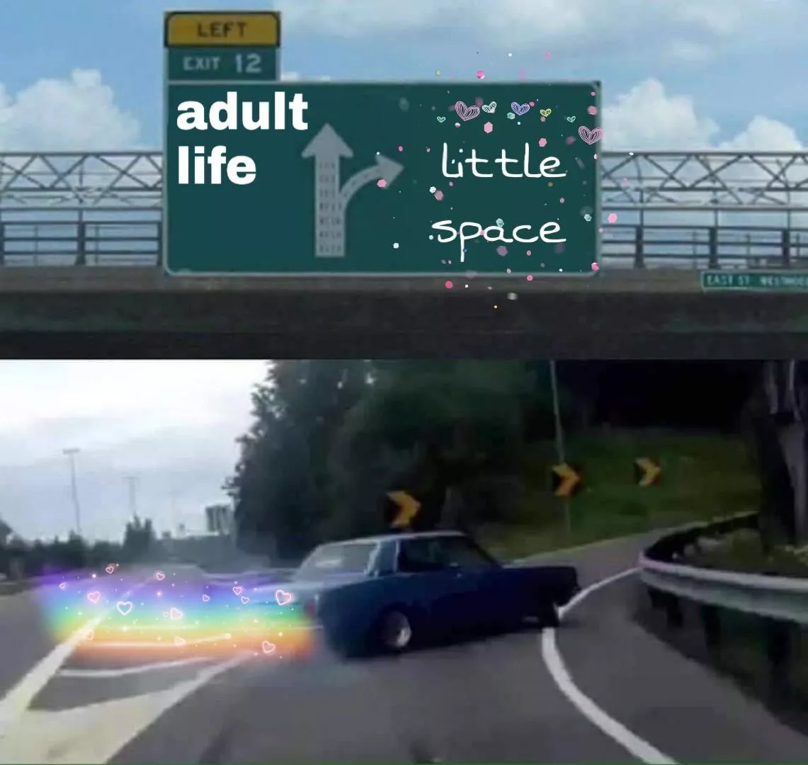 Adult life vs Littlespace