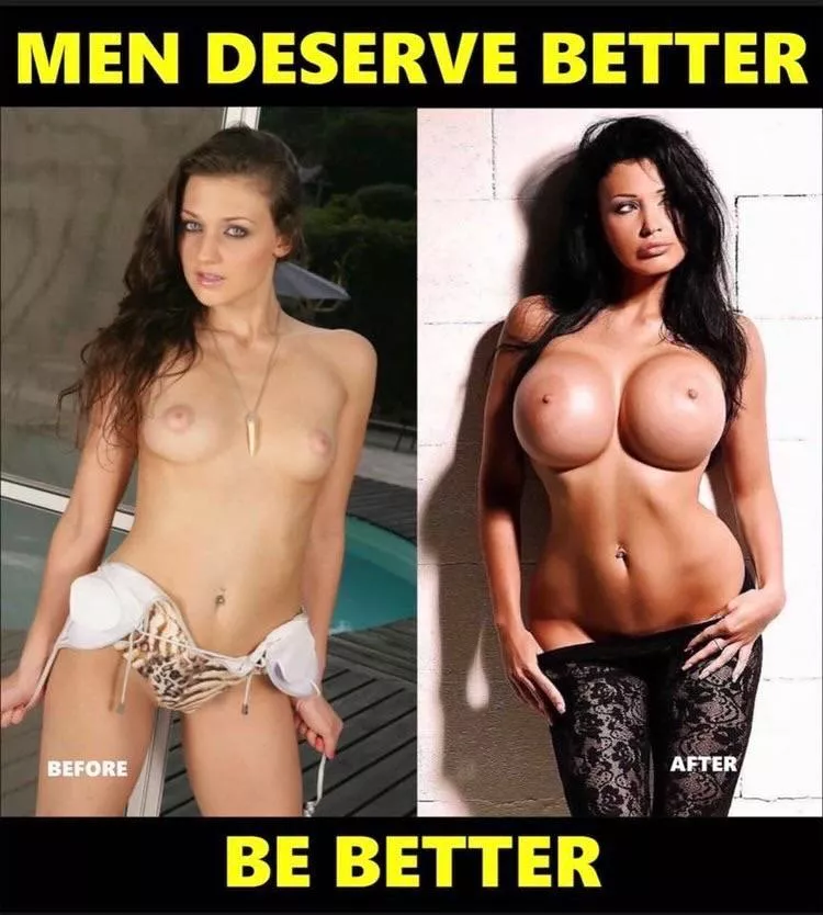 Be better for men.