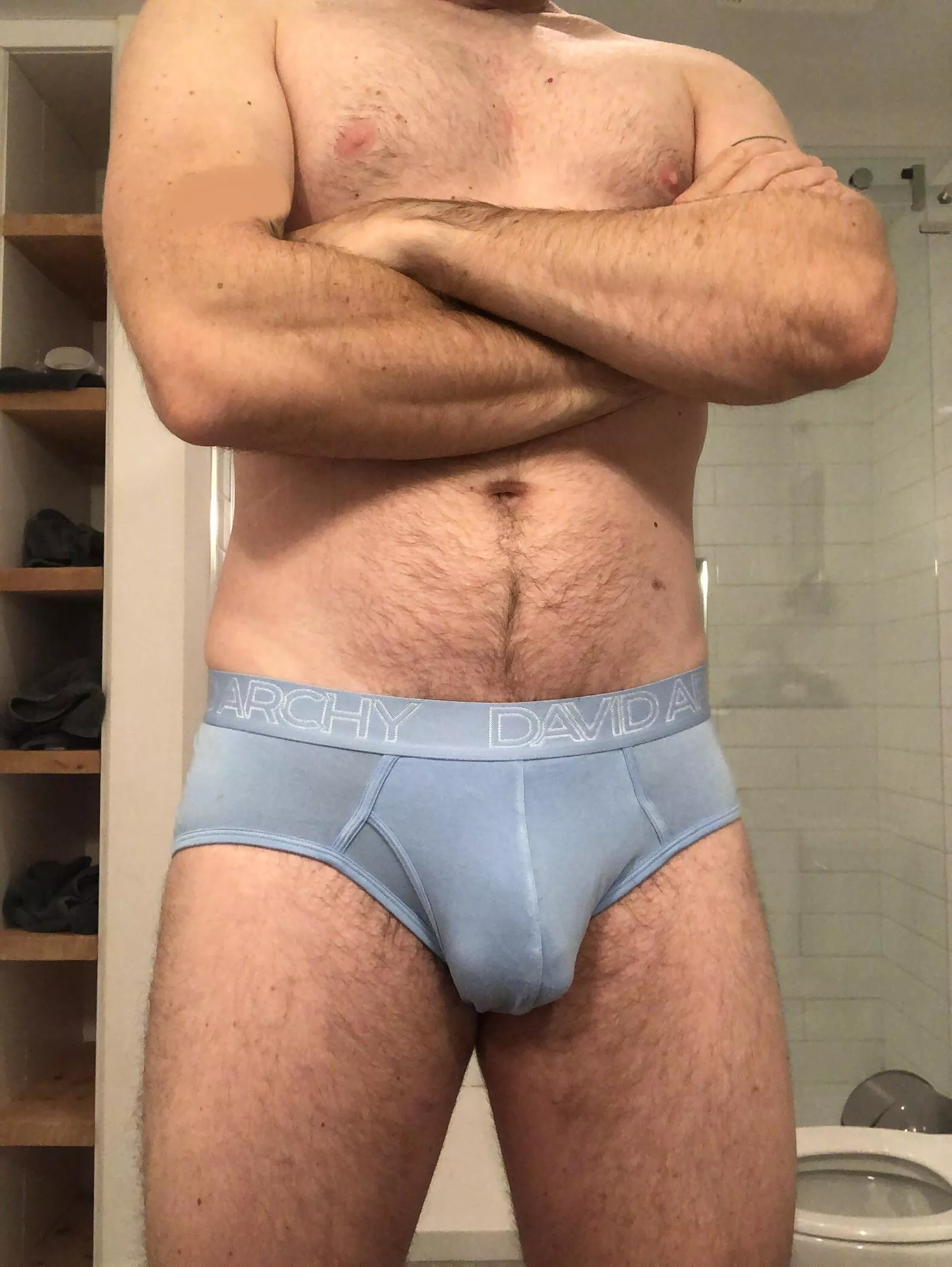 Blue briefs