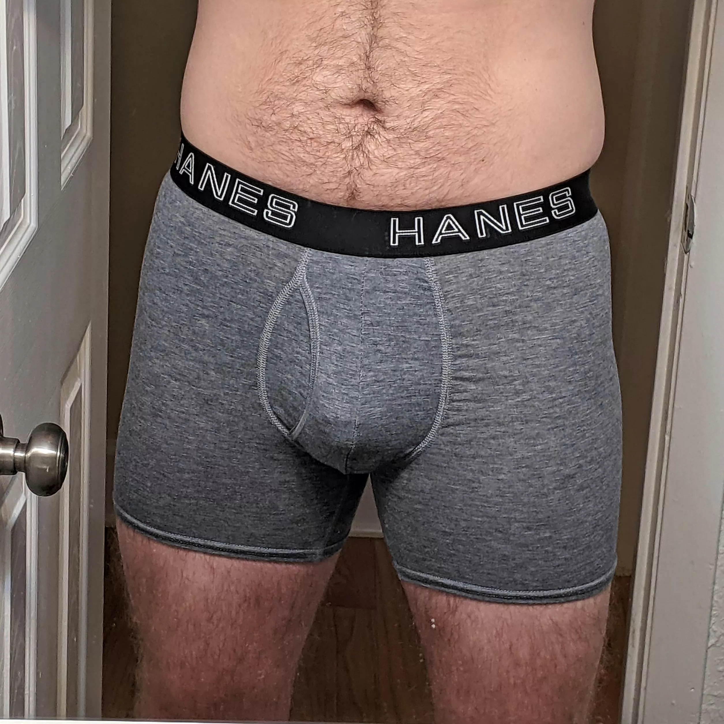 Hot take: basic Hanes are sexy af