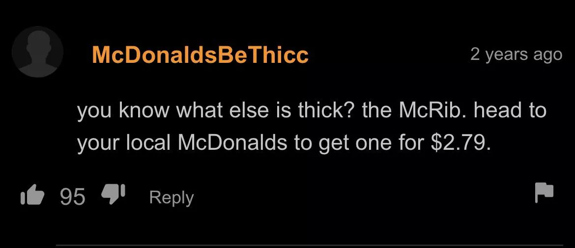 Litterally no way McDonaldâ€™s Sponsored porn