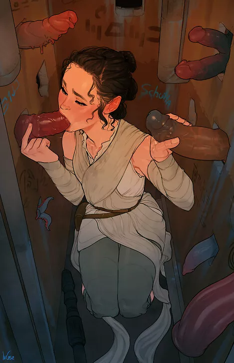 Rey earning her living (Incase)