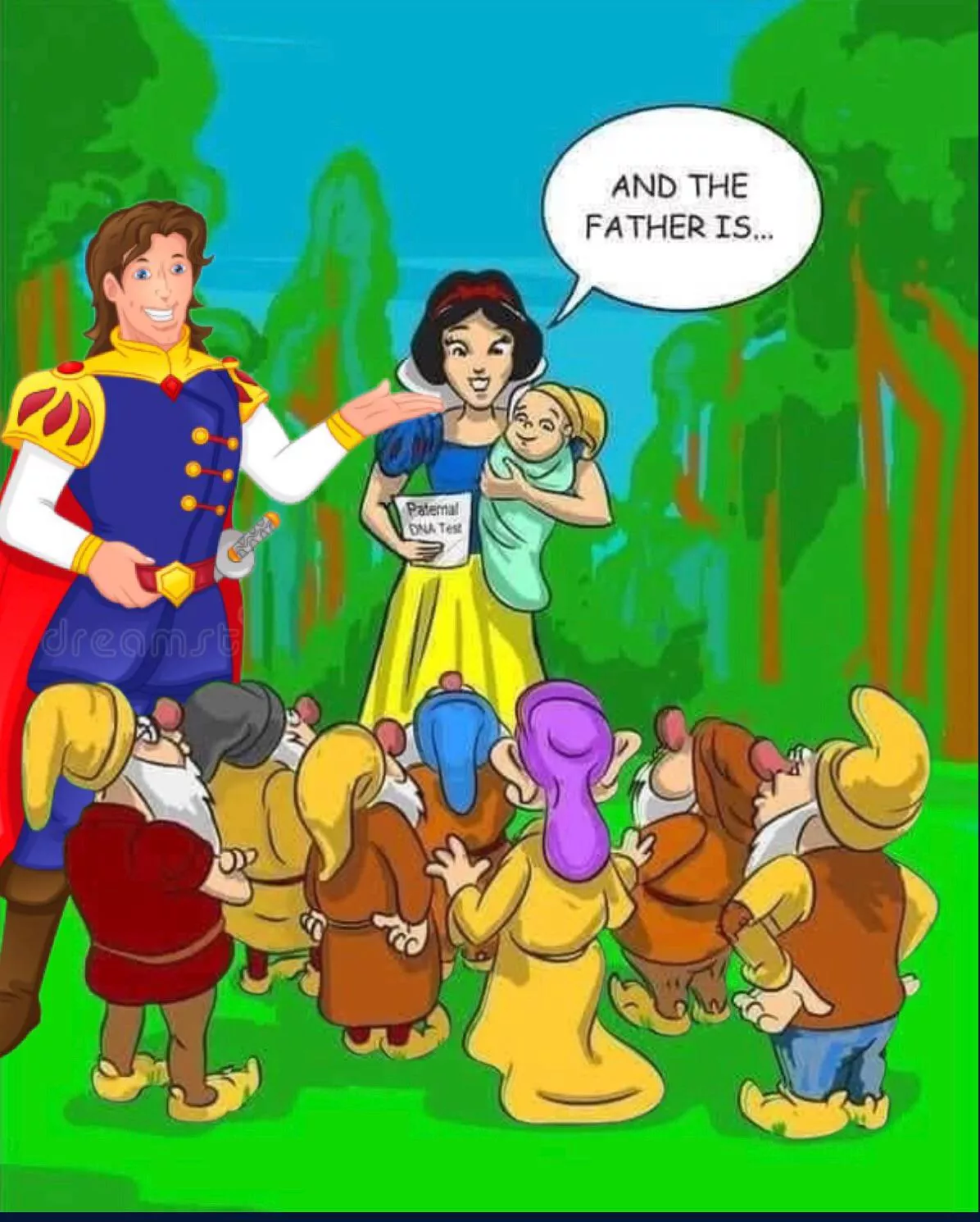 Snow White, seven dwarves and the cuckold…