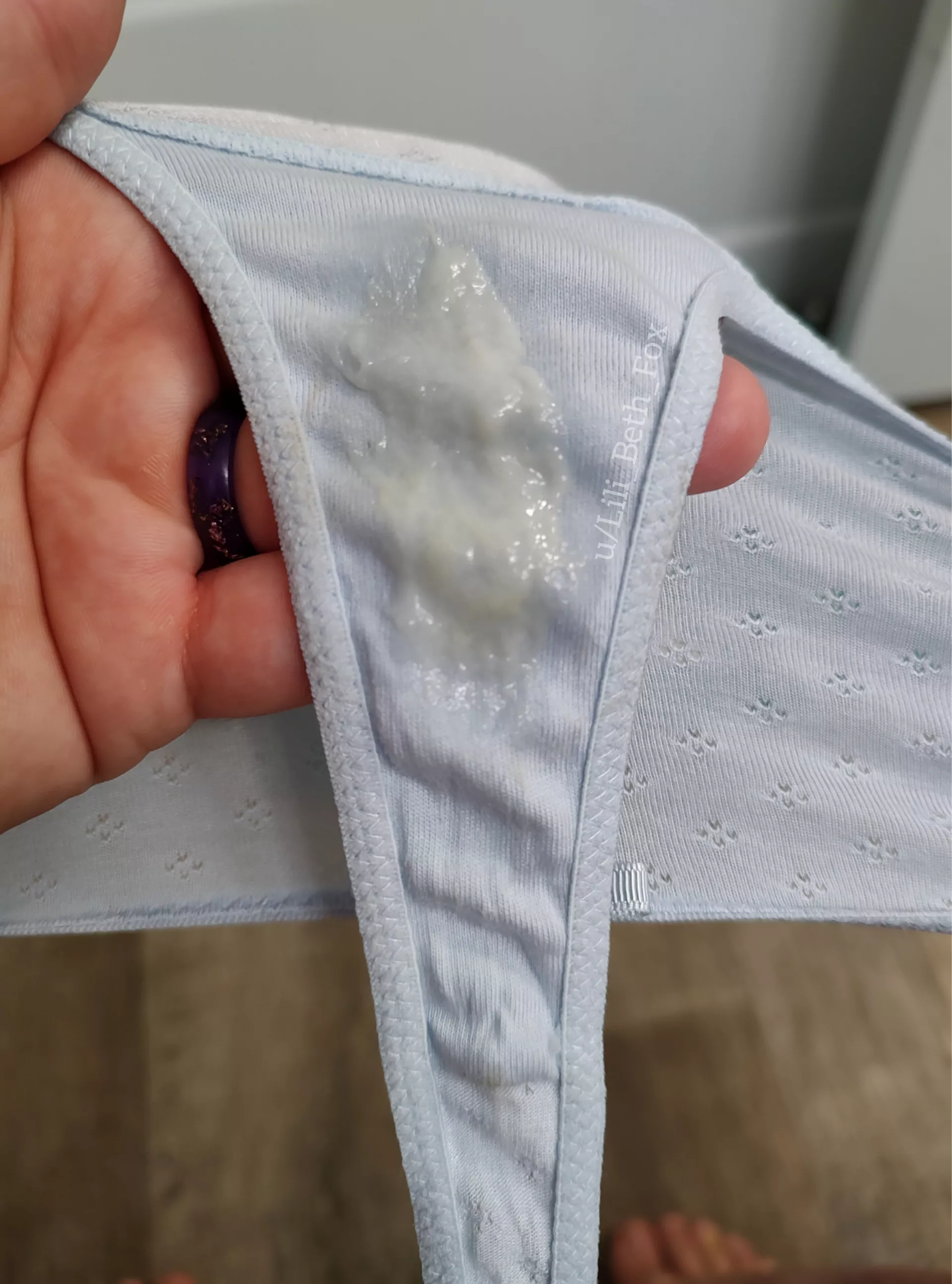 A very wet first day in this thong