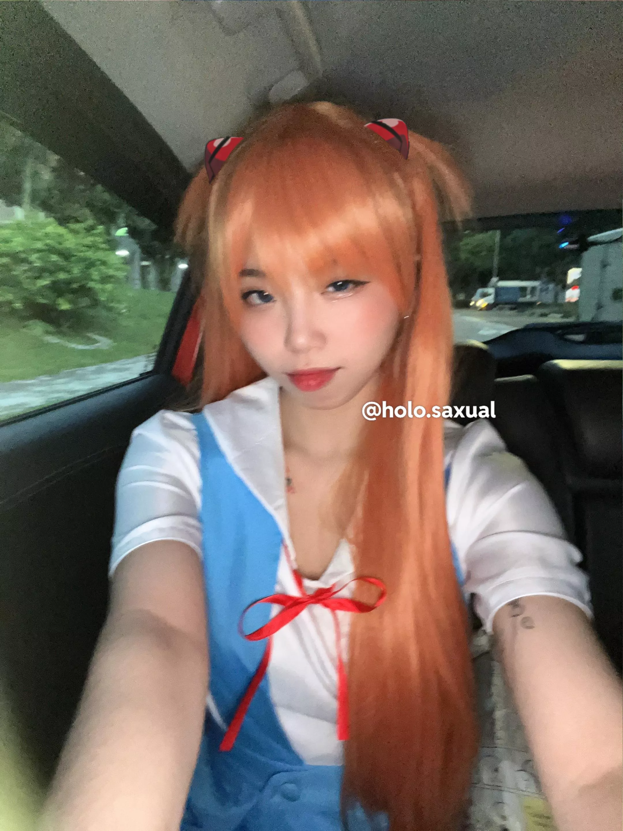 Asuka from evangelion ðŸ§¡ by holo.saxual