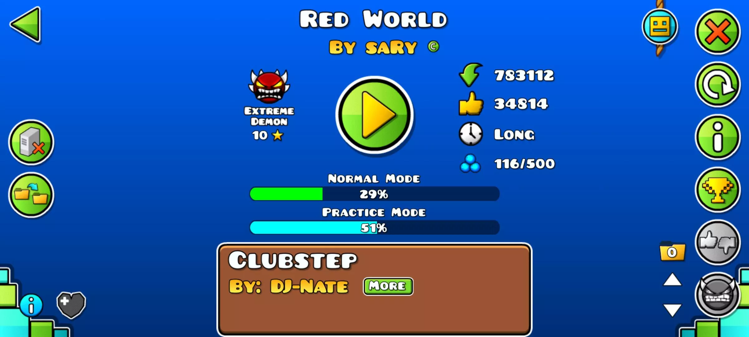 guys i got 29% on red world