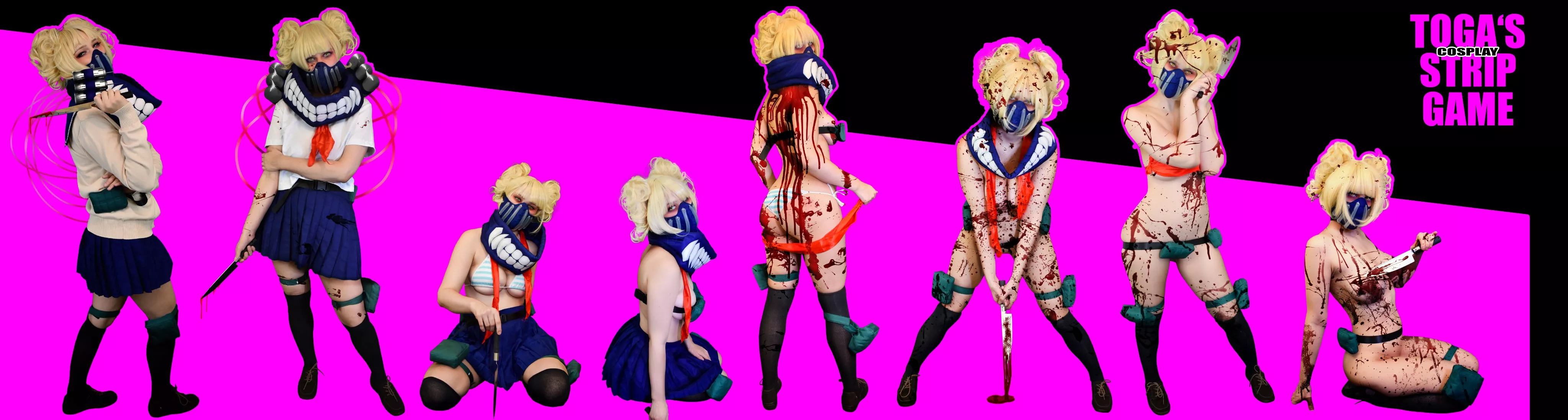 Himiko's Strip Game by Pix