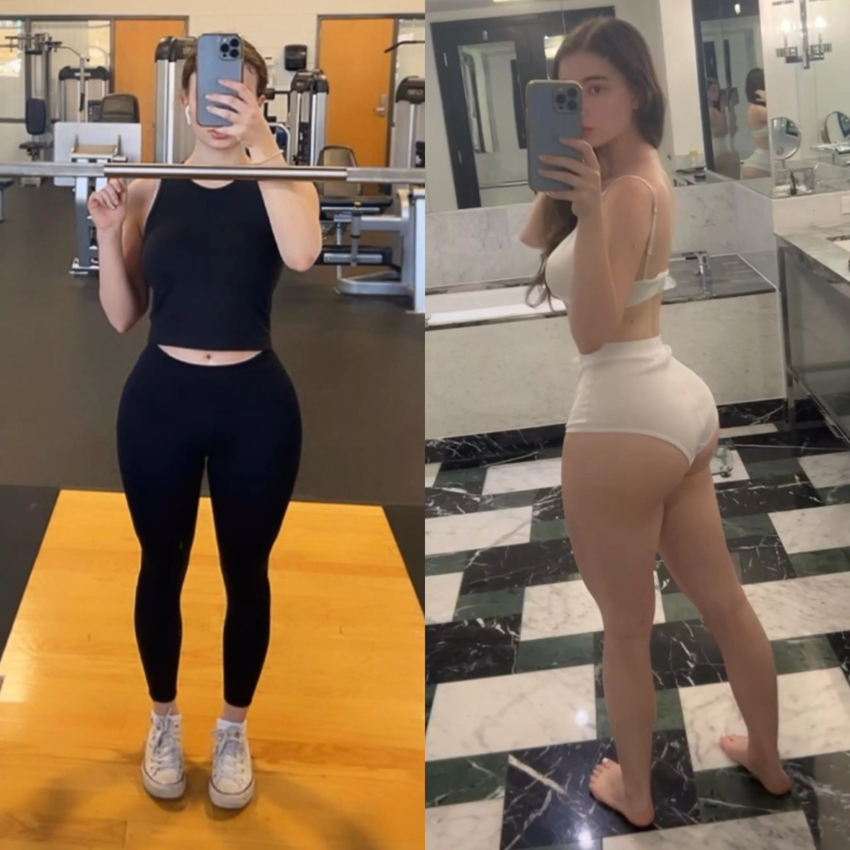 What the gym sees vs what Reddit sees