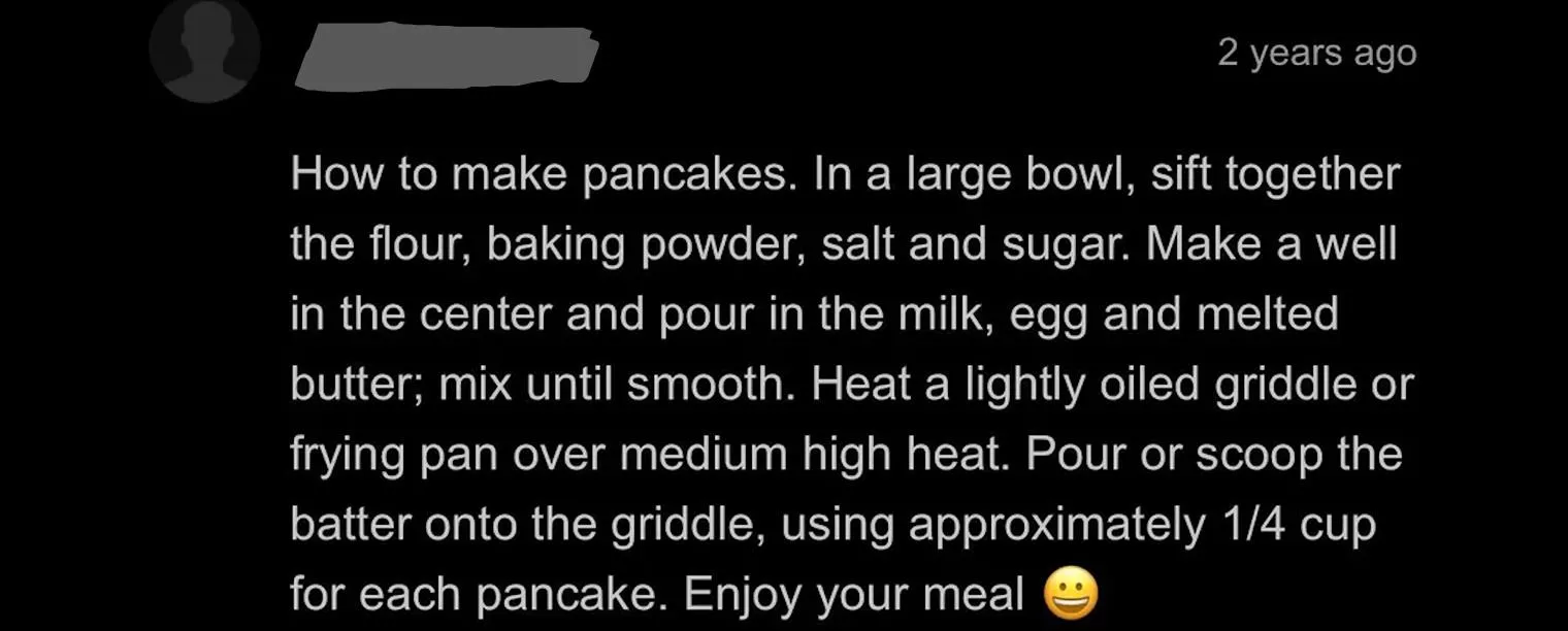 What, you don't go to Pornhub to get pancake recipes?