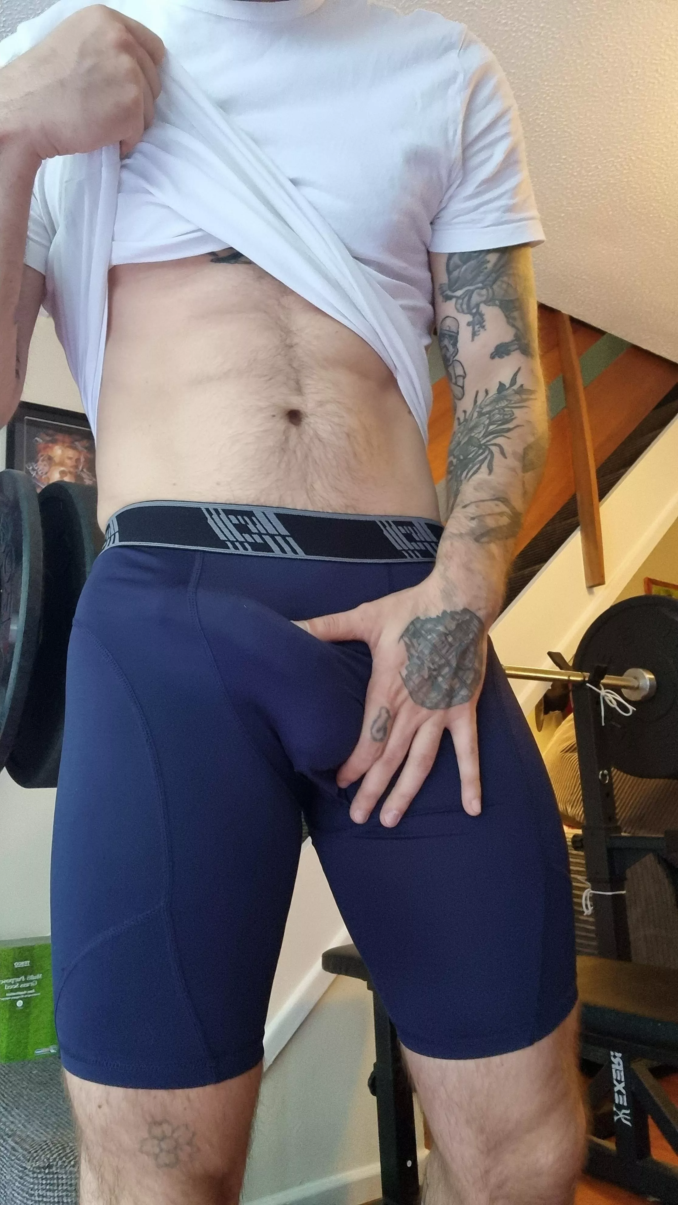 Working out from home hits different