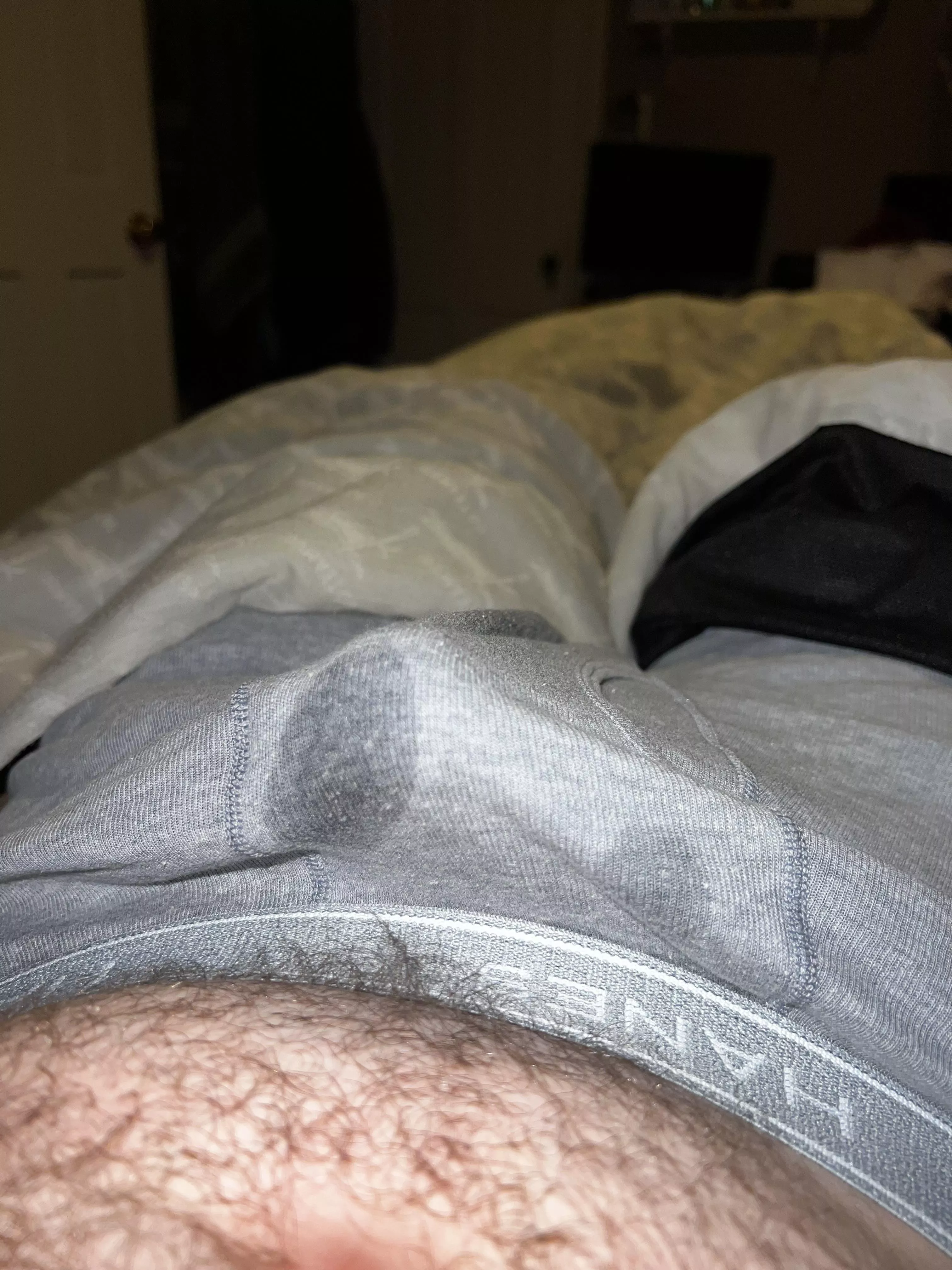 Grey briefs really show how much I’m leaking…