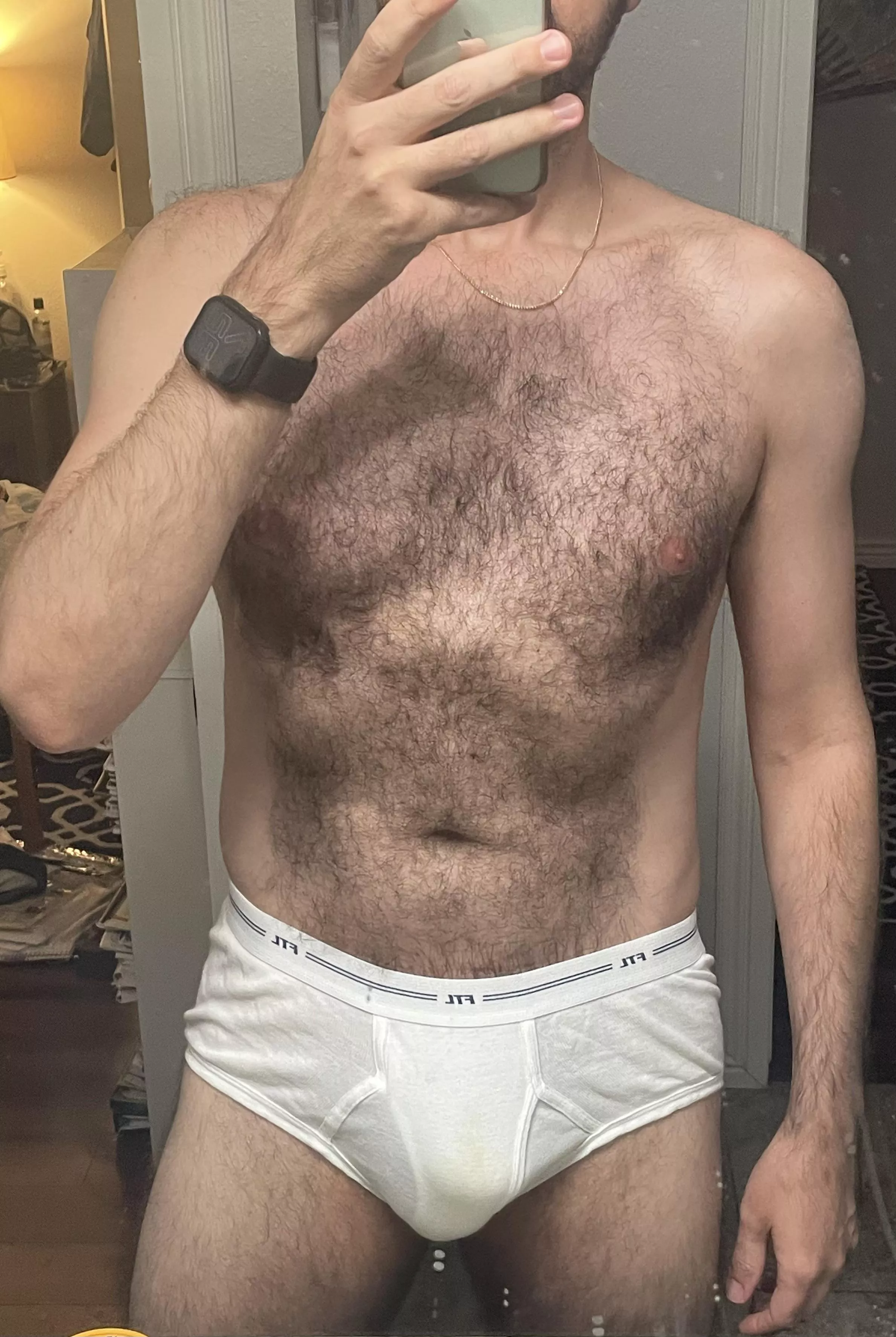 Hairy, daddy, otter, whatever you want to call me.