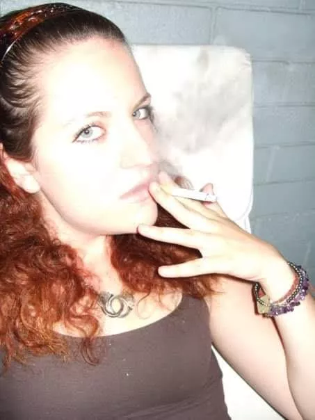 Way back Wednesday shot of me smoking when I was 18 ðŸš¬ðŸ’¨