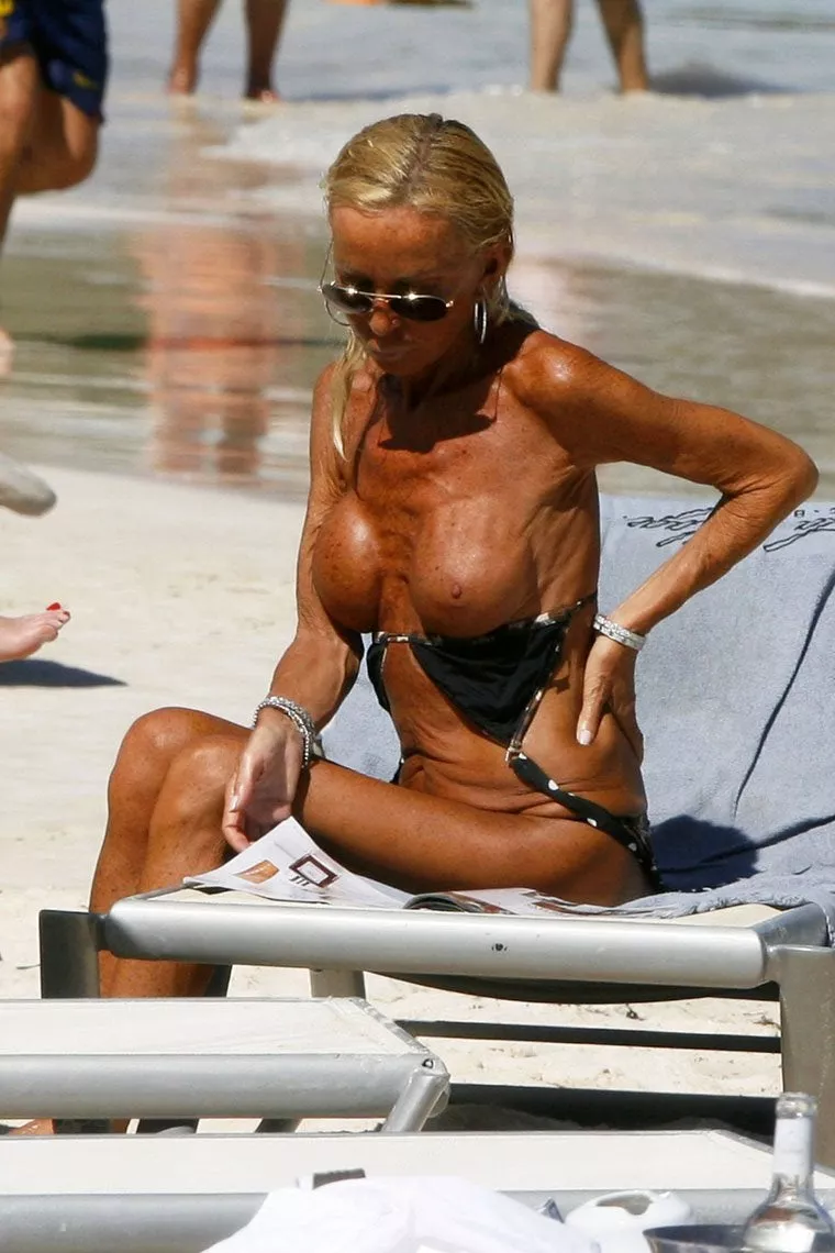 Donatella Versace - Retired Model