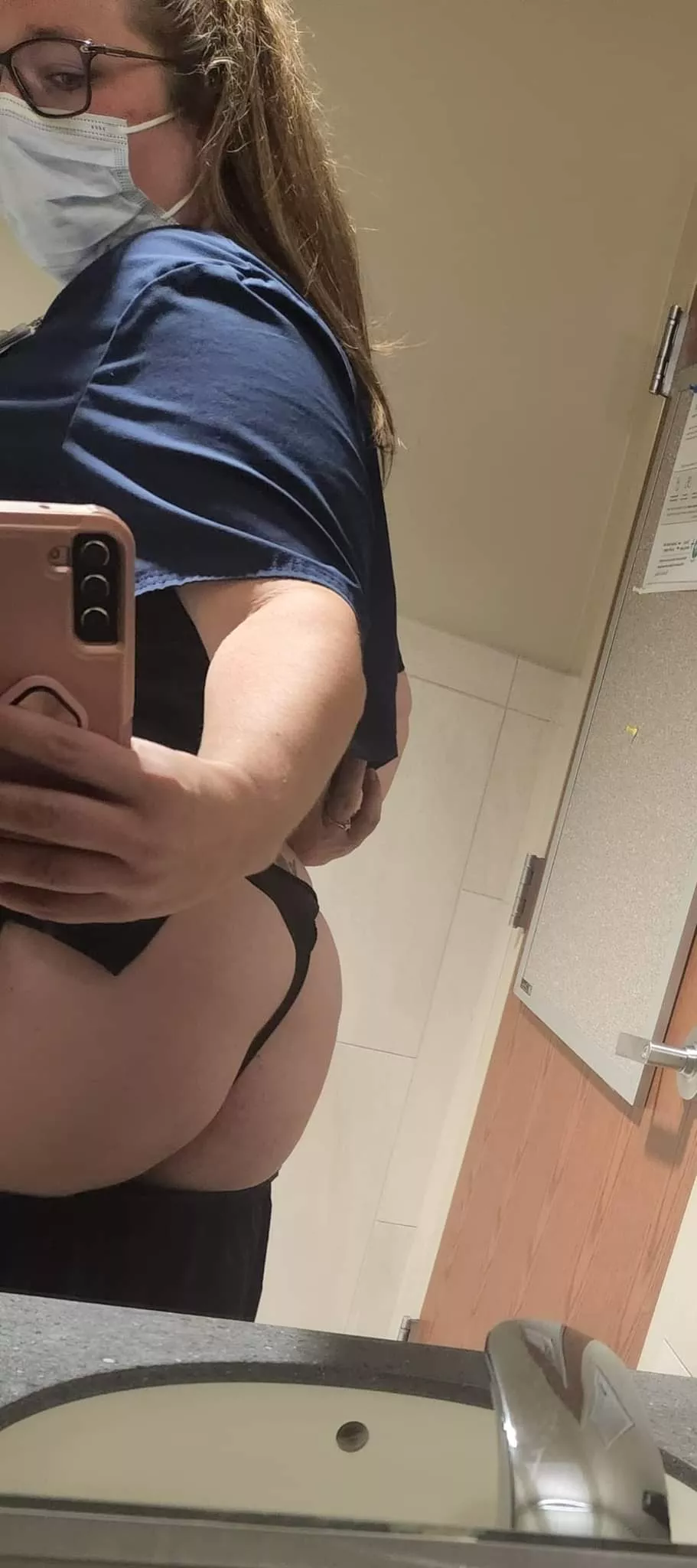 Just taking ass pics in between taking vitals