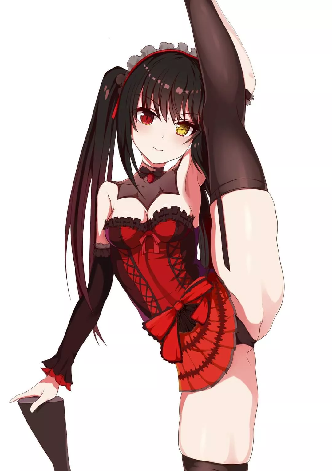 Kurumi is always flexible