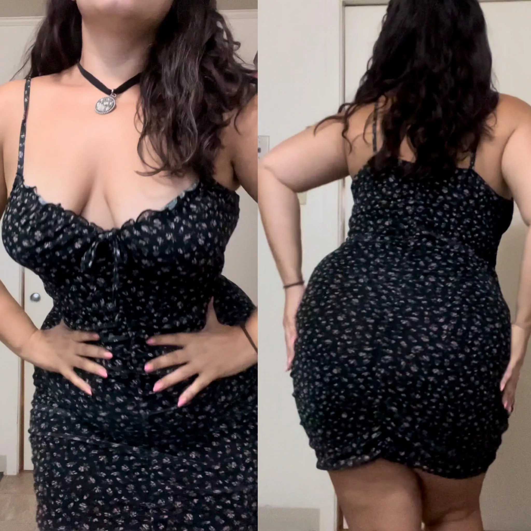 Showing off my curves in my fav dress. [F]