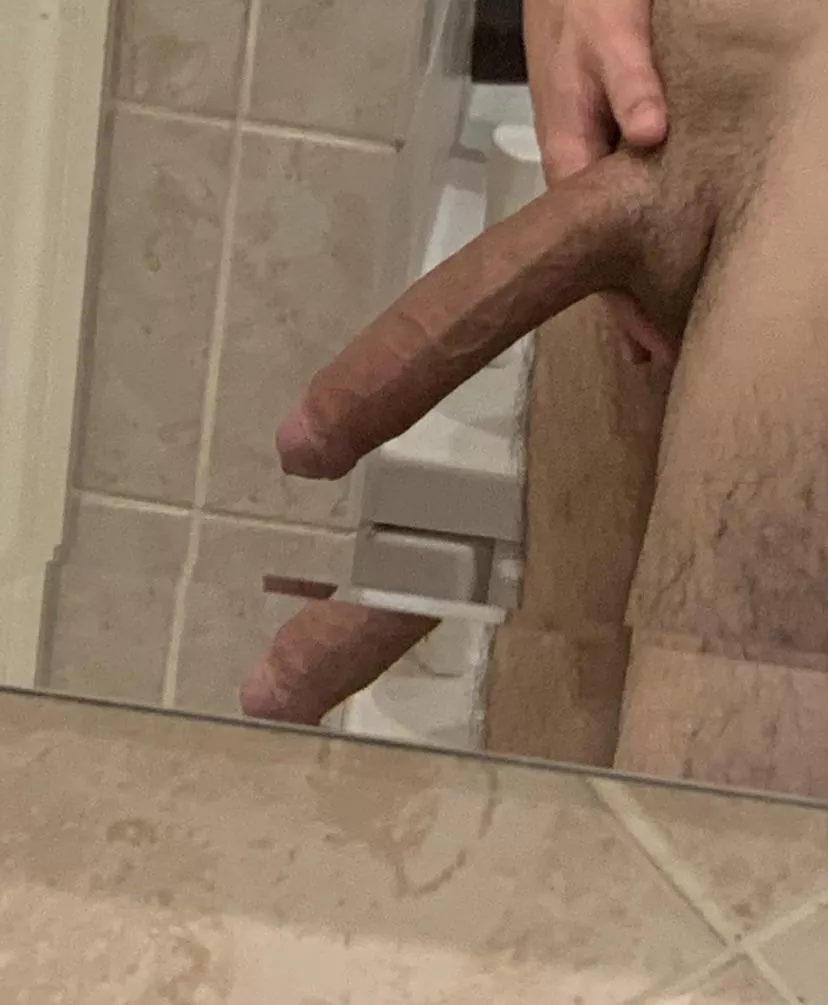 Suck on my big dick until it gets hard?