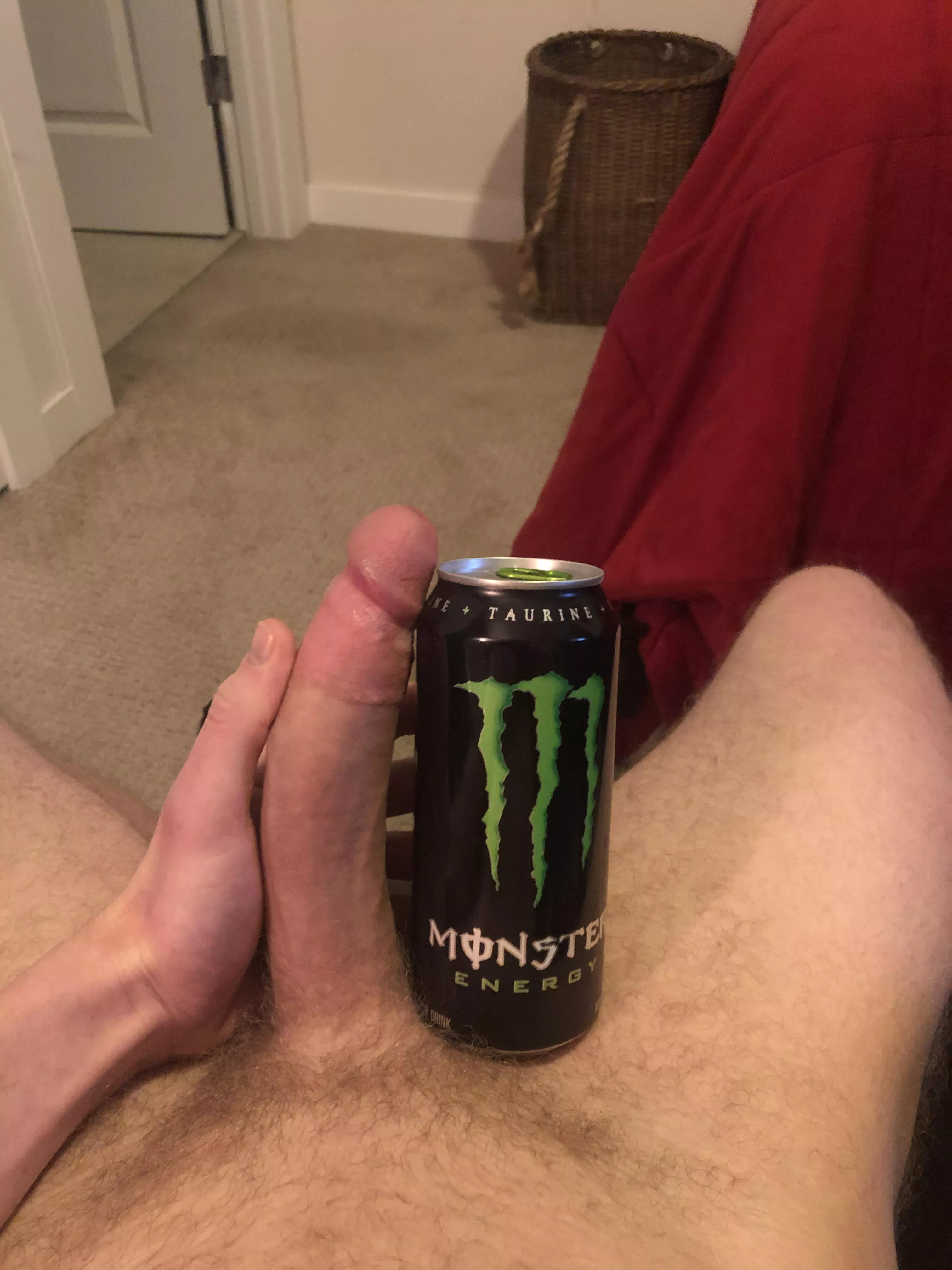 A monster and the cock