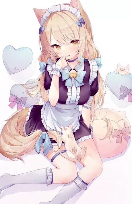 Cute neko maid ðŸ˜»