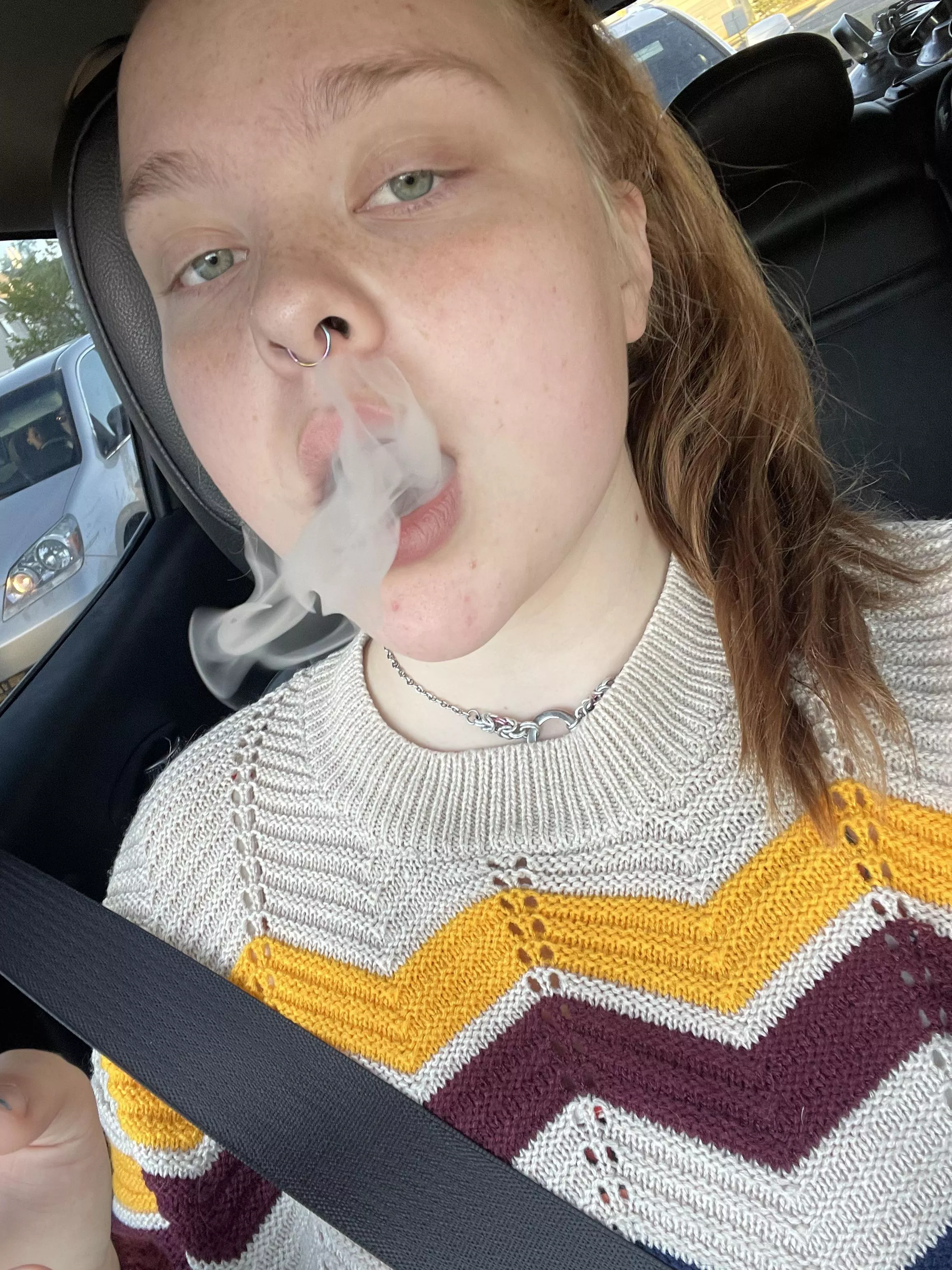 Enjoying a cig before University ðŸ¤¤