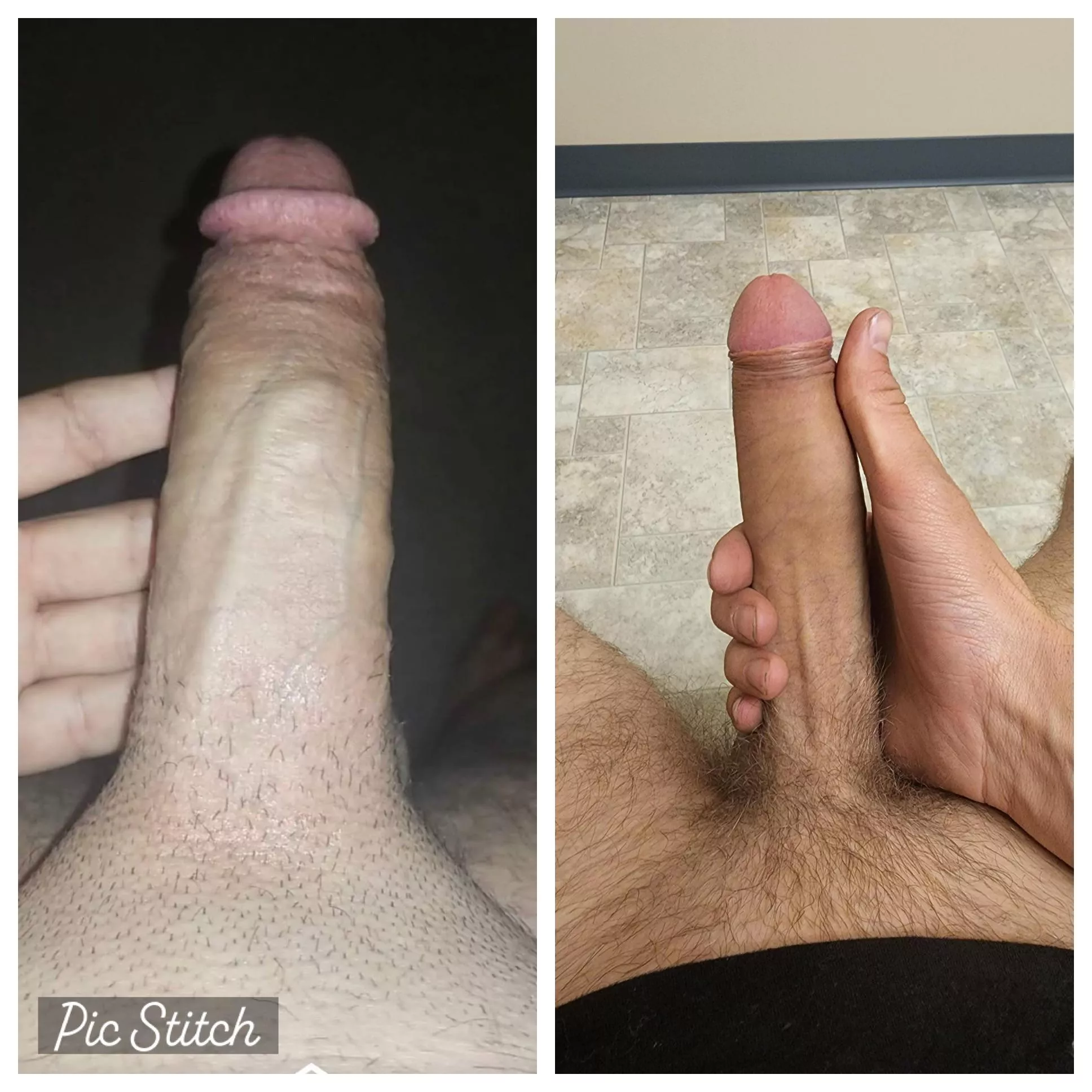 Got destroyed by a whole inch by a fellow redditor ( me left him right) dm to compare and bet