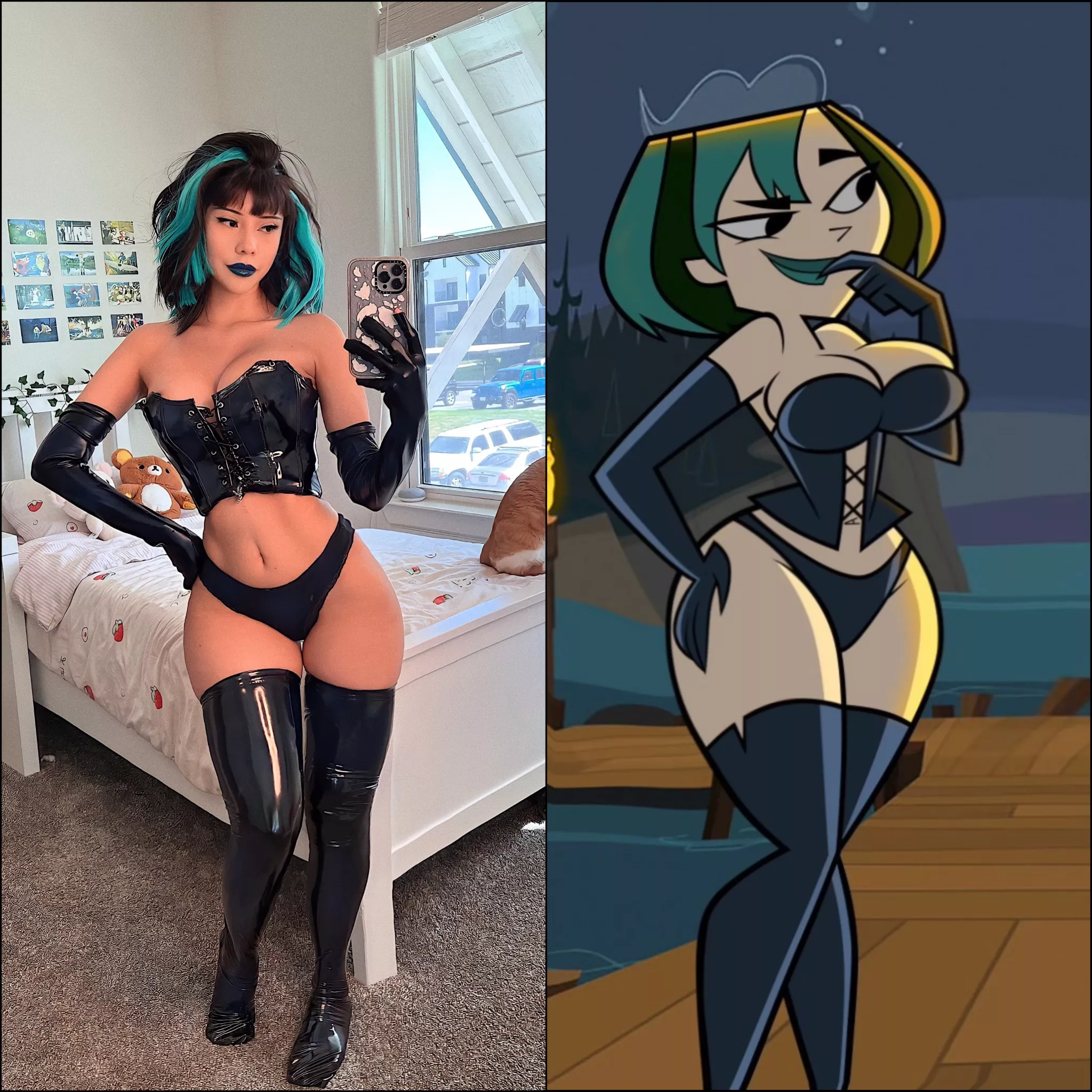 Gwen the Loner - Total Drama Island by nekobOicarti