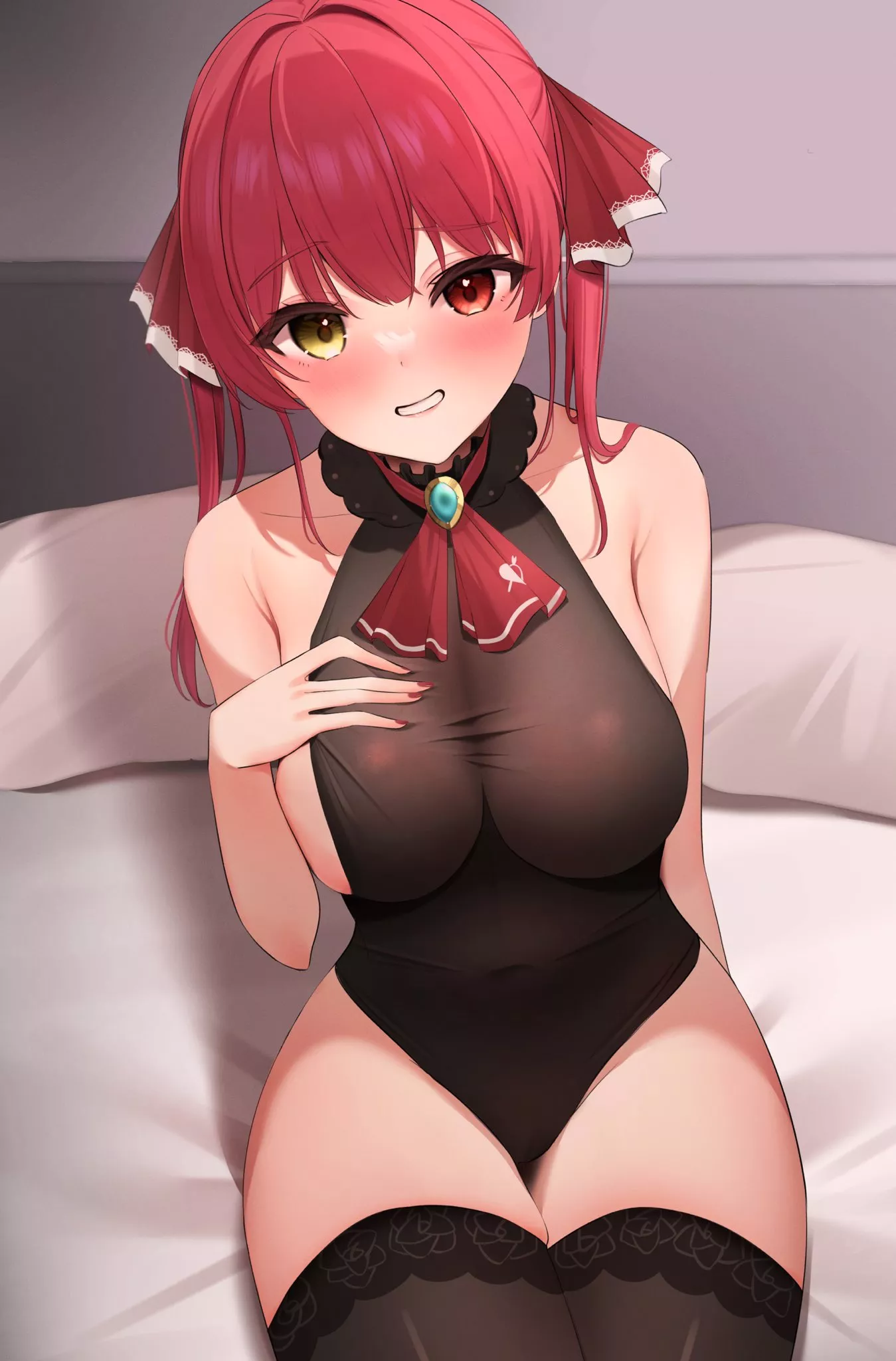 Houshou Marine Leotard Only Blush (Mikumineko) [Hololive]